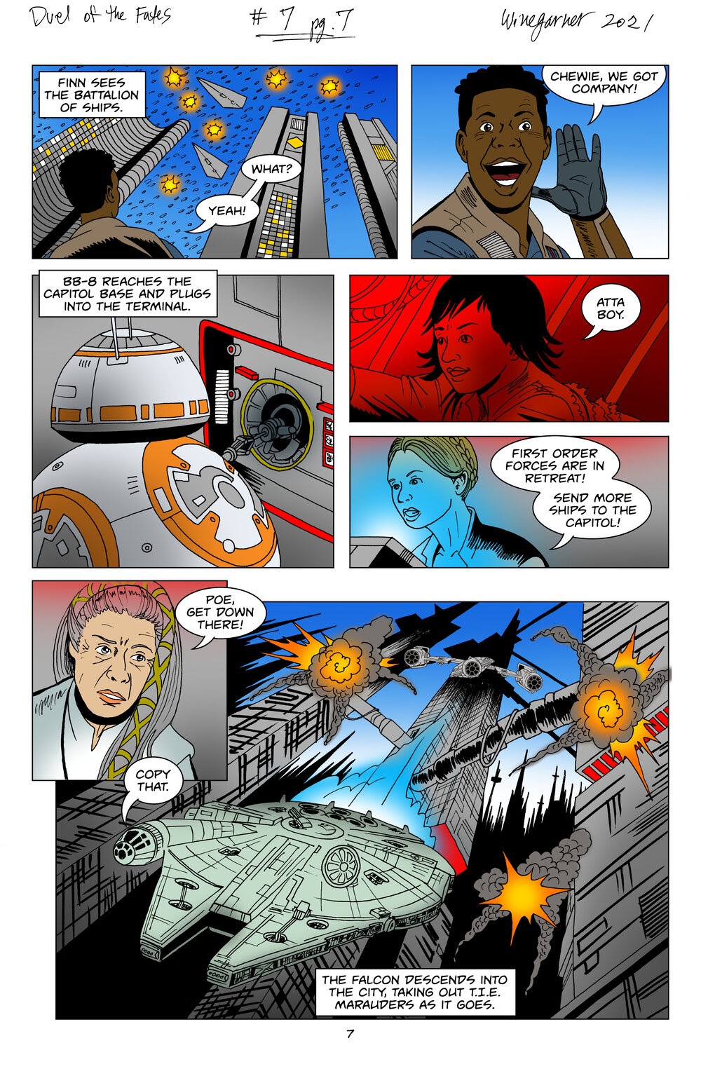 Read online Star Wars: Duel of the Fates comic -  Issue #7 - 8