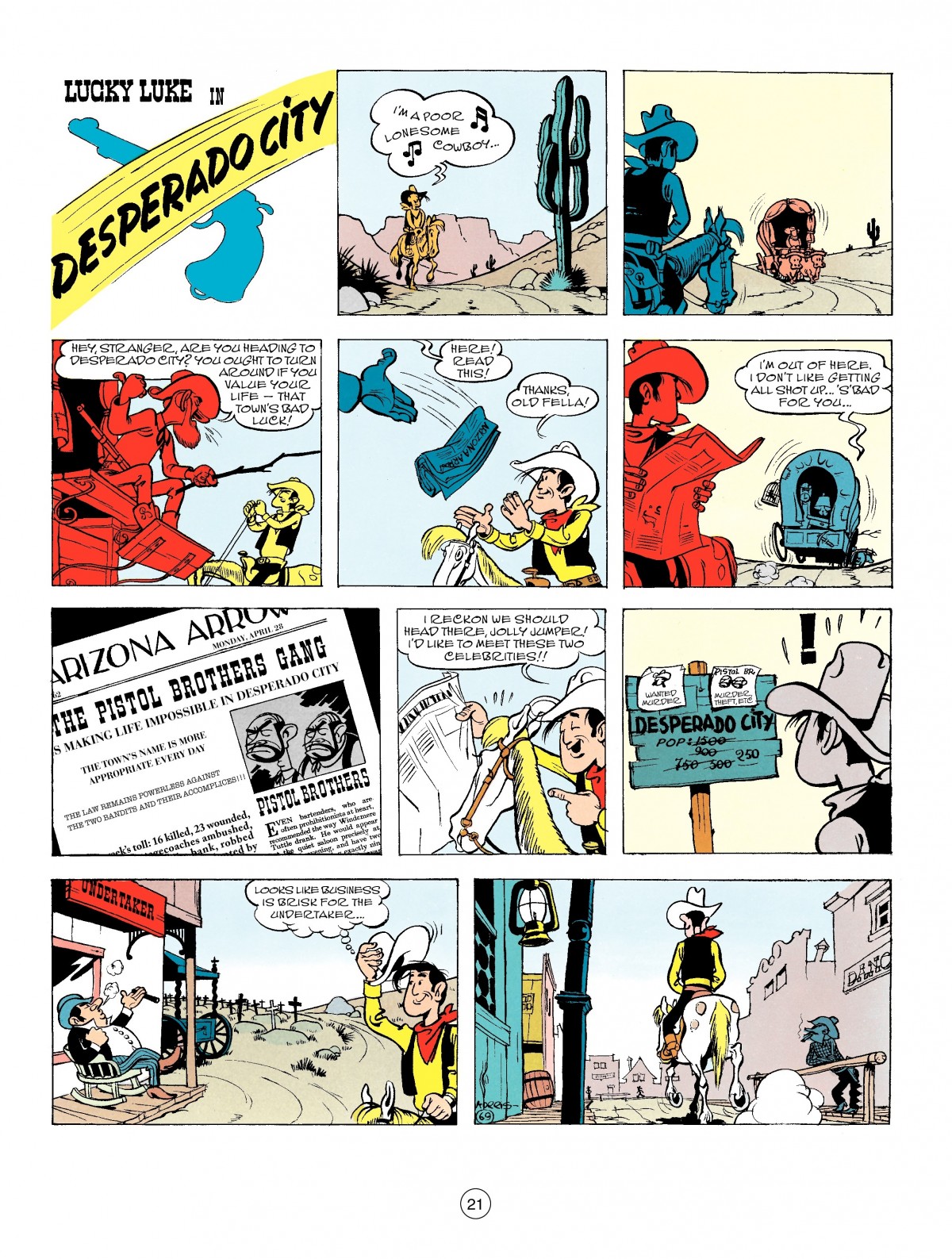 A Lucky Luke Adventure Issue #54 #54 - English 21