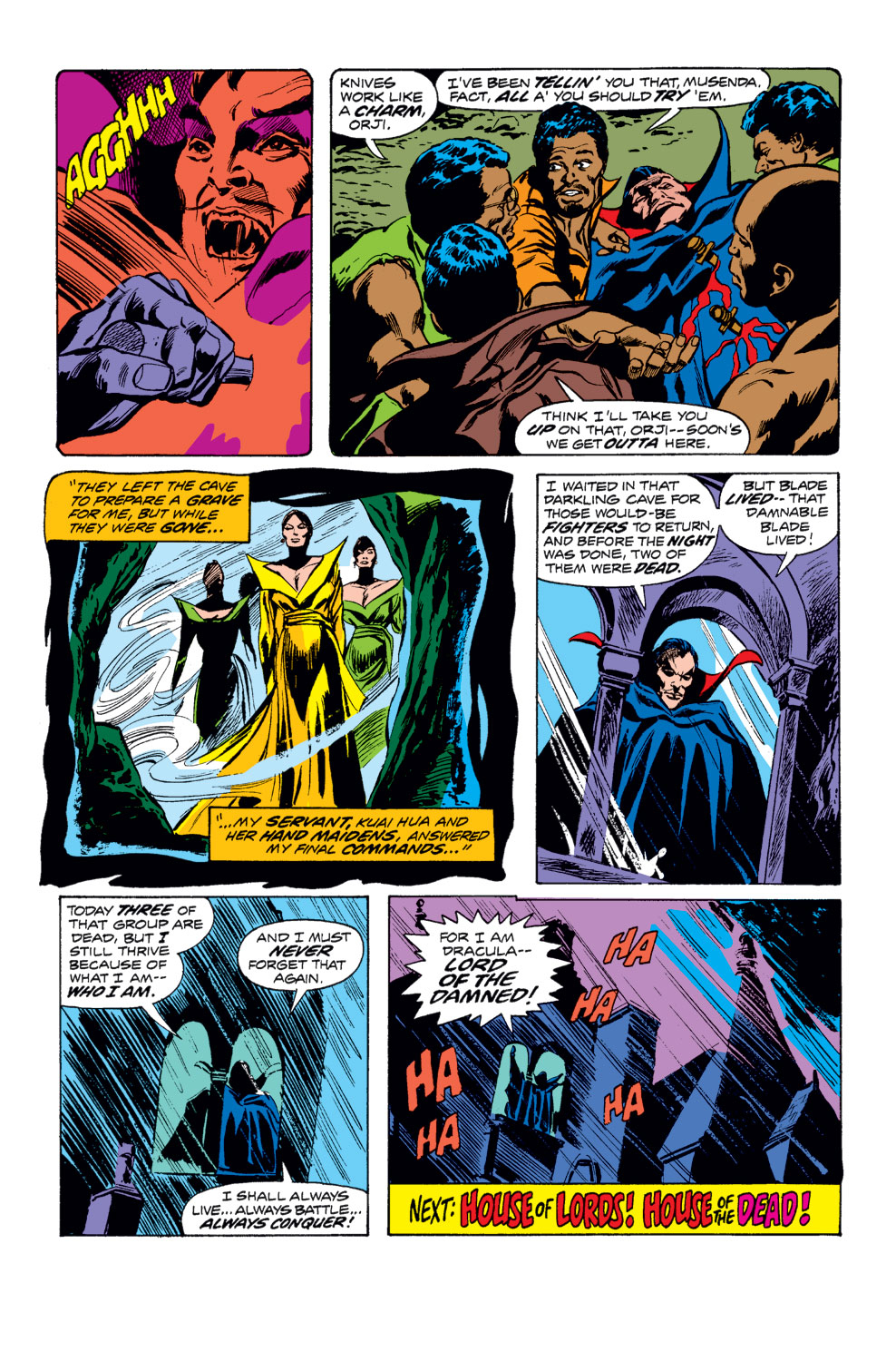 Read online Tomb of Dracula (1972) comic -  Issue #30 - 18