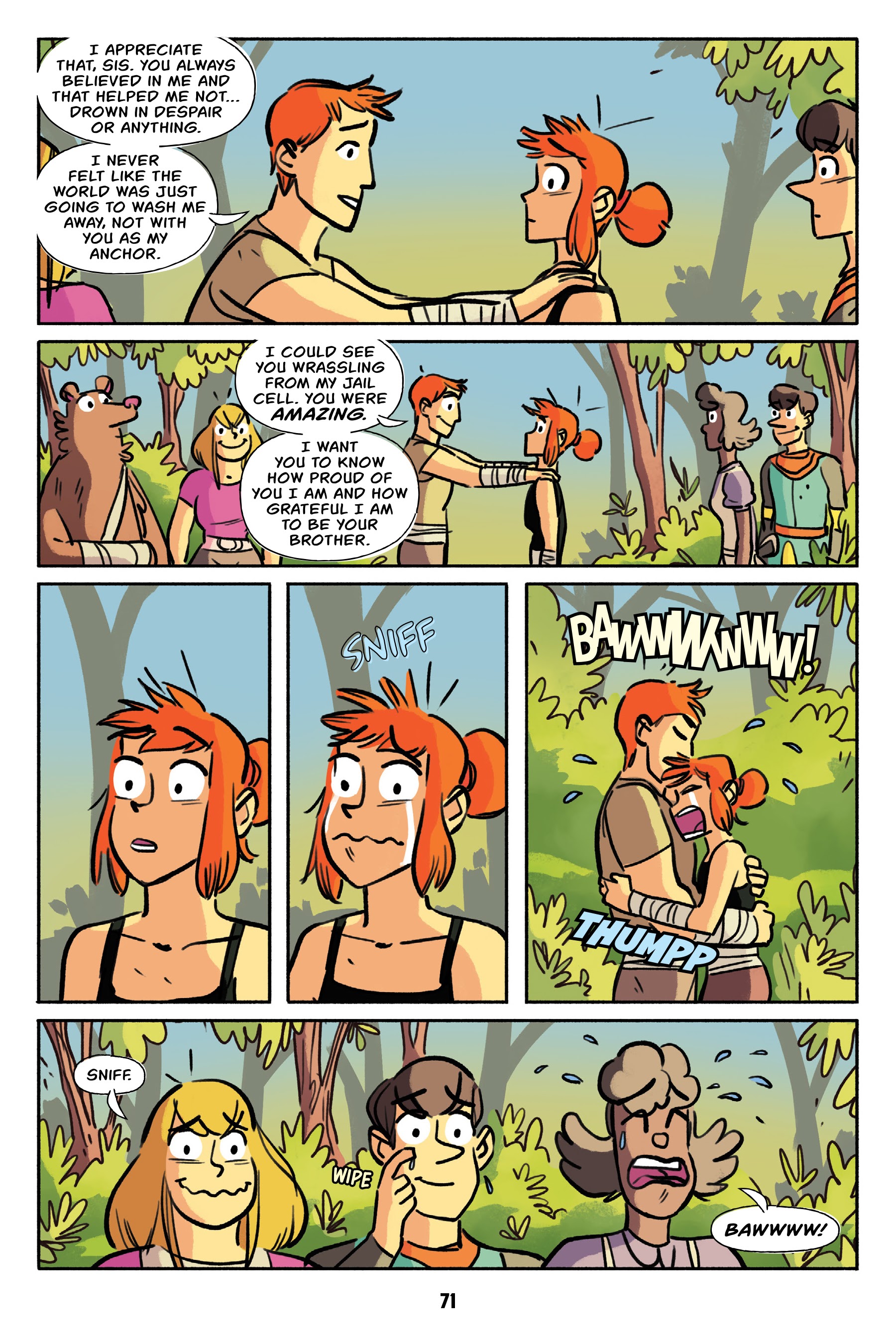 Read online Wrassle Castle comic -  Issue #3 - 72