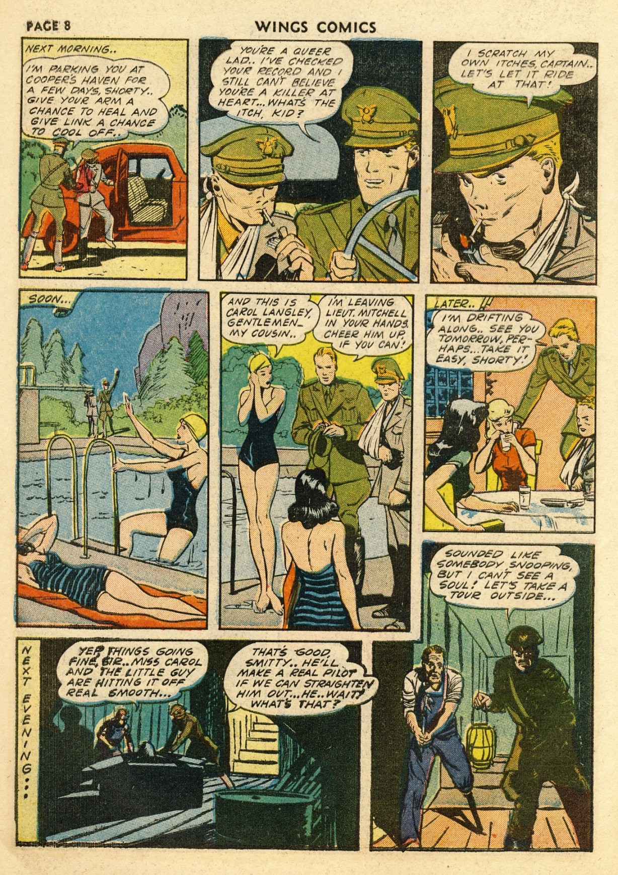 Read online Wings Comics comic -  Issue #33 - 10