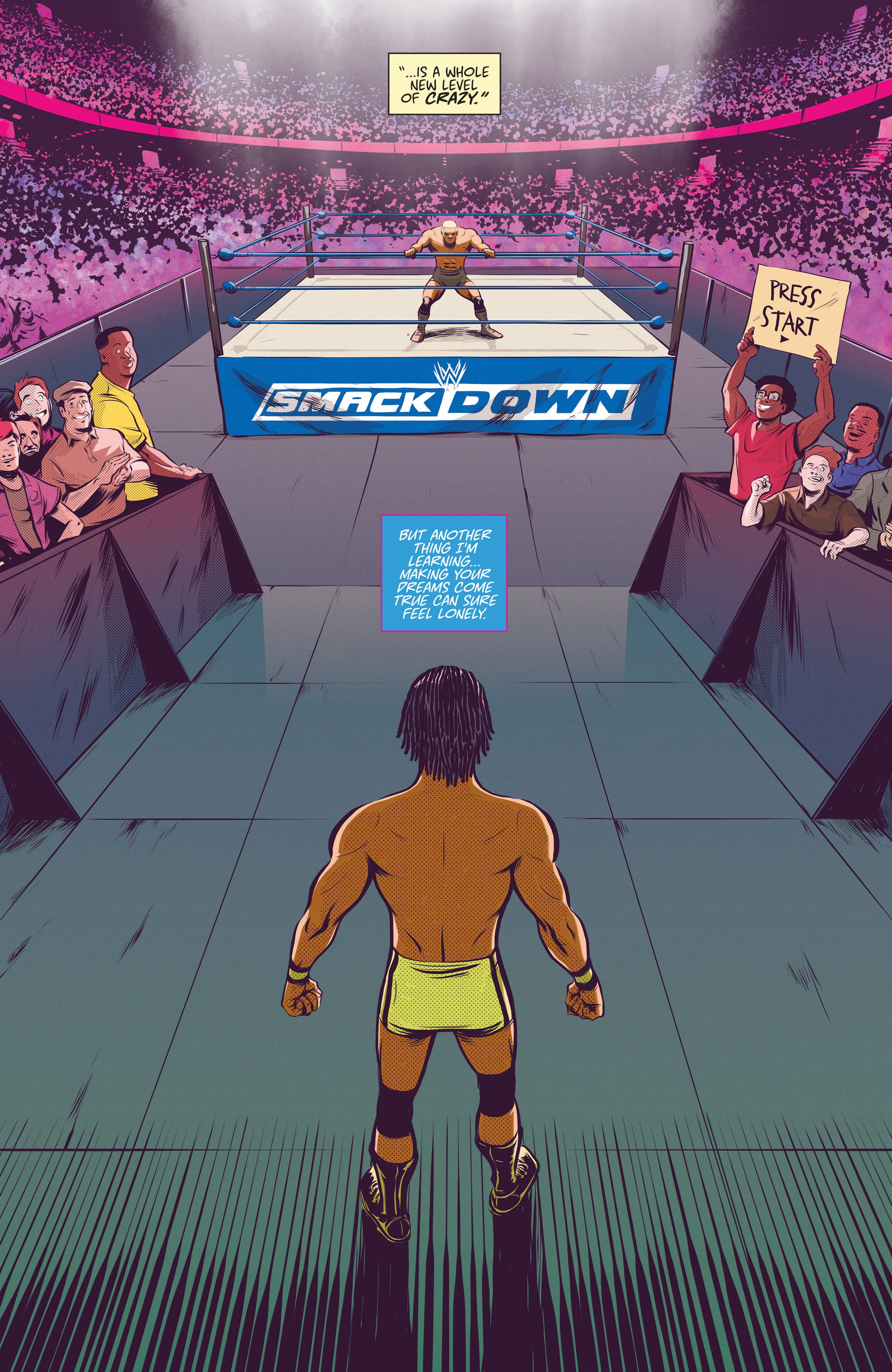 Read online WWE The New Day: Power of Positivity comic -  Issue #1 - 24