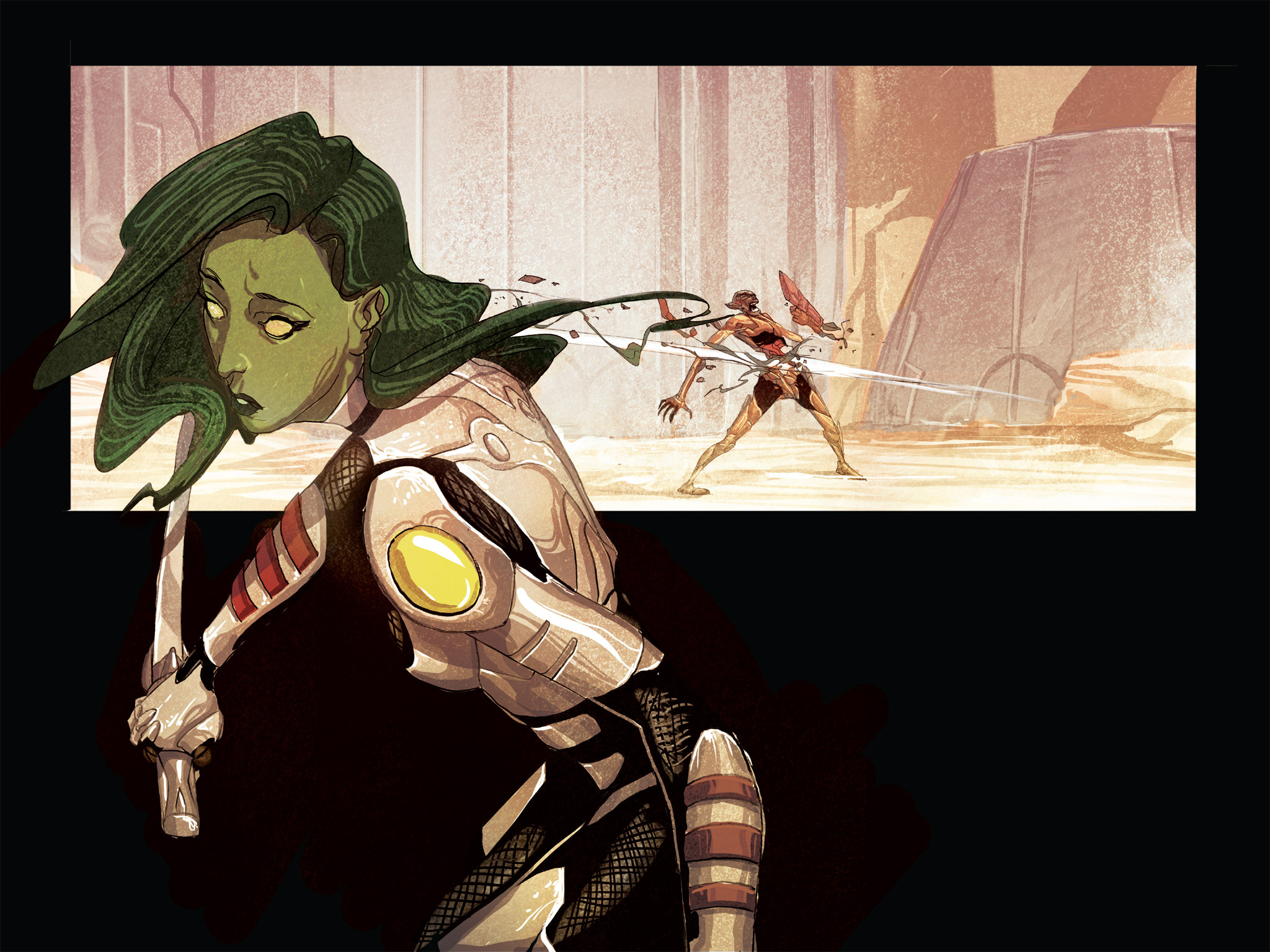 Read online Guardians Of The Galaxy Infinite Comic comic -  Issue #3 - 29