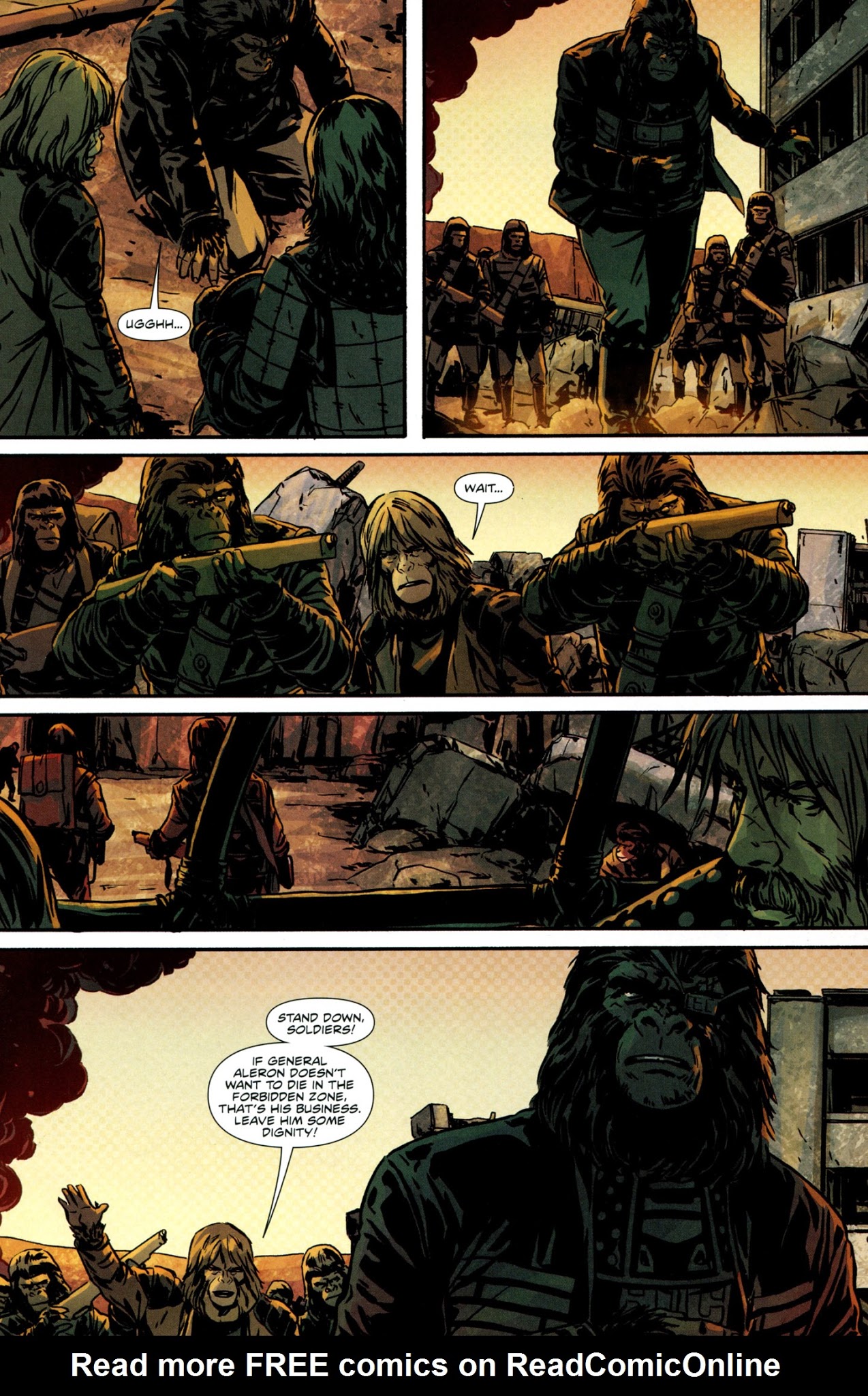 Read online Exile on the Planet of the Apes comic -  Issue #4 - 15