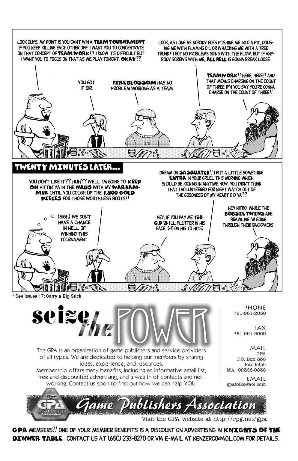 Read online Knights of the Dinner Table comic -  Issue #18 - 12