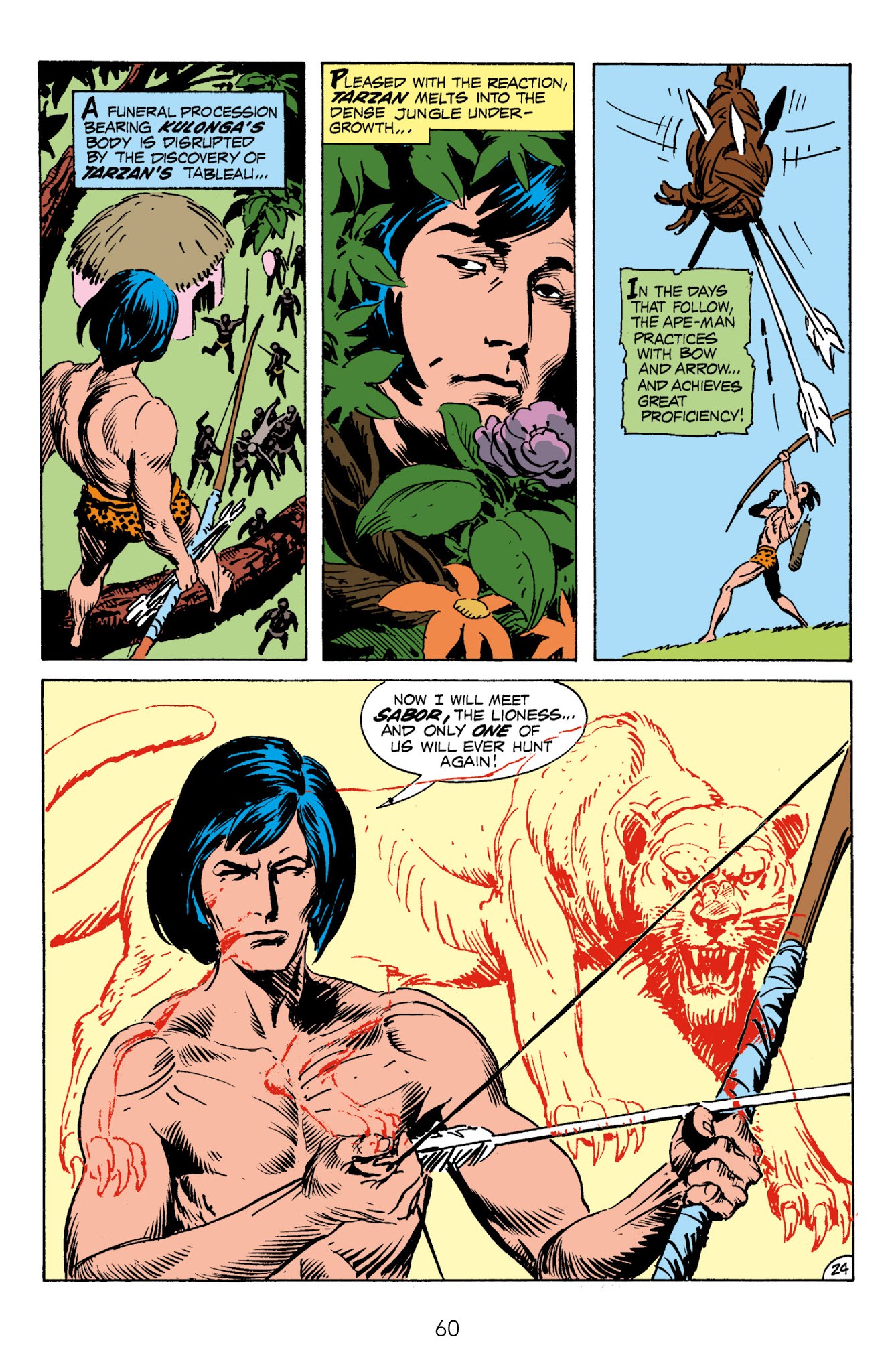 Read online Edgar Rice Burroughs' Tarzan The Joe Kubert Years comic -  Issue # TPB 1 (Part 1) - 61