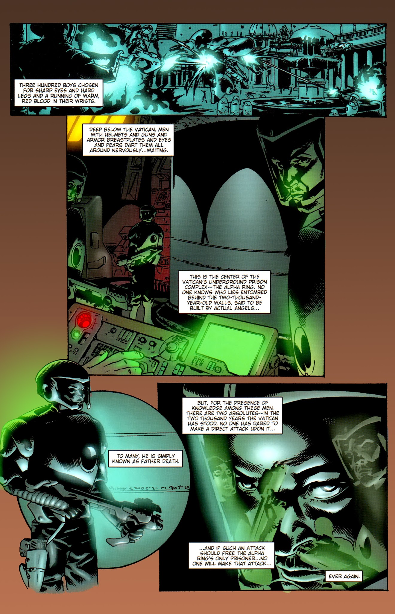 Read online Warrior Nun Areala (1999) comic -  Issue #9 - 18