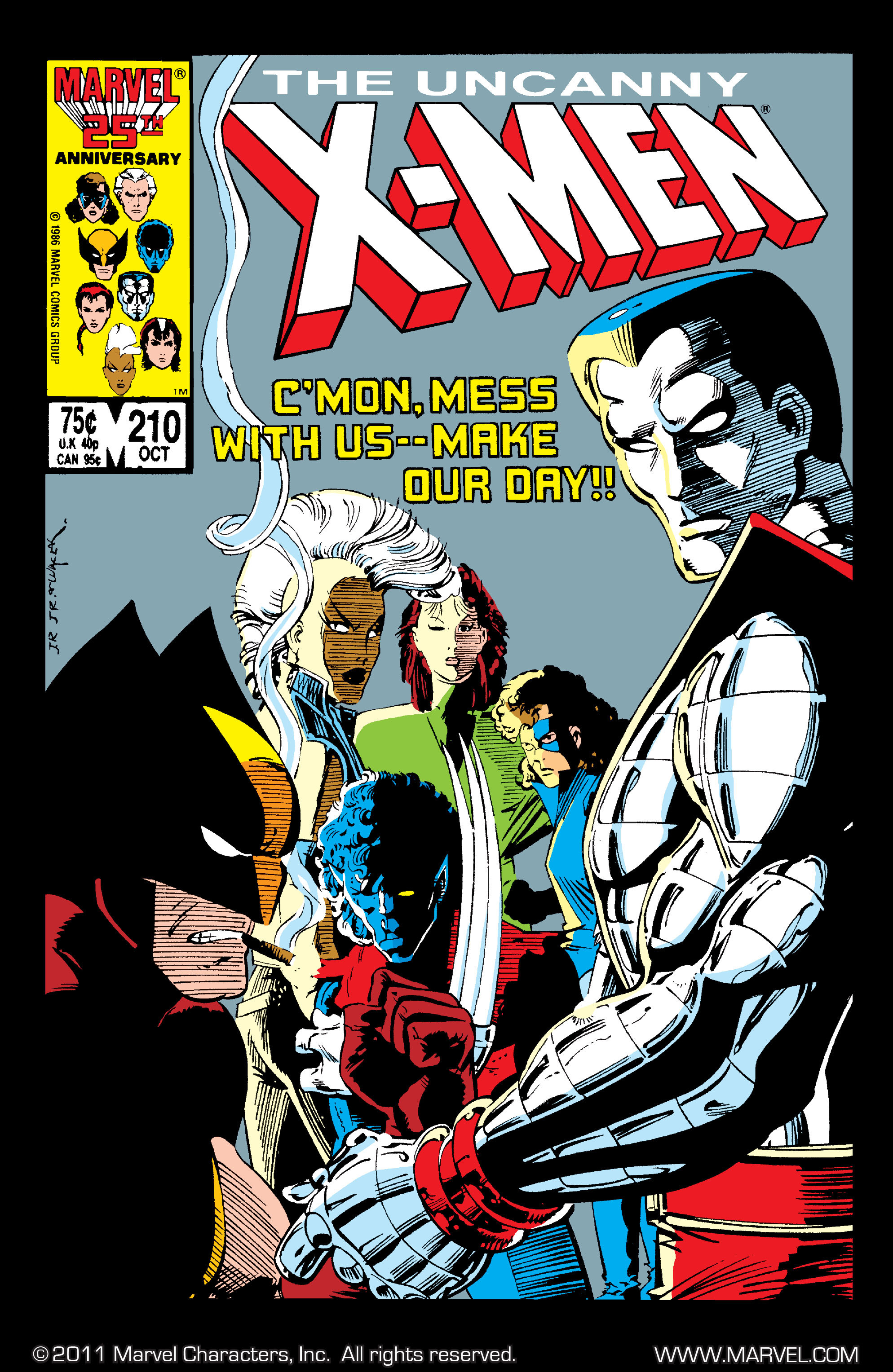 Read online Uncanny X-Men (1963) comic -  Issue #210 - 1