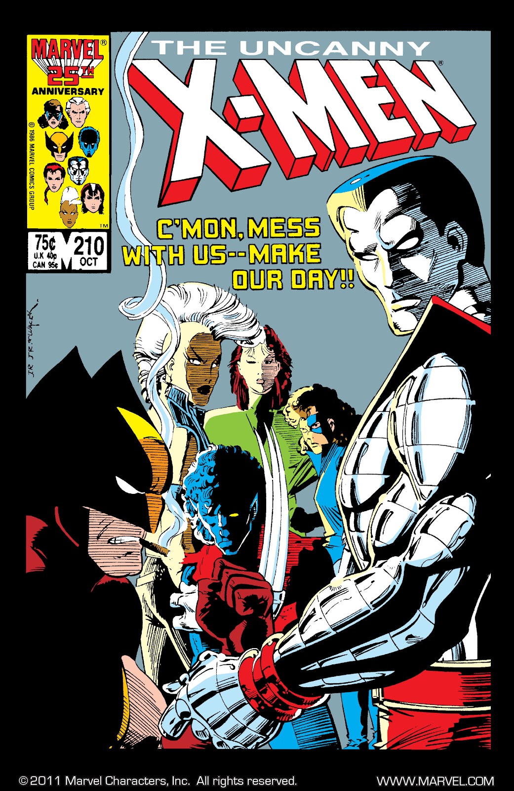 Uncanny X-Men (1963) 210 Page 1