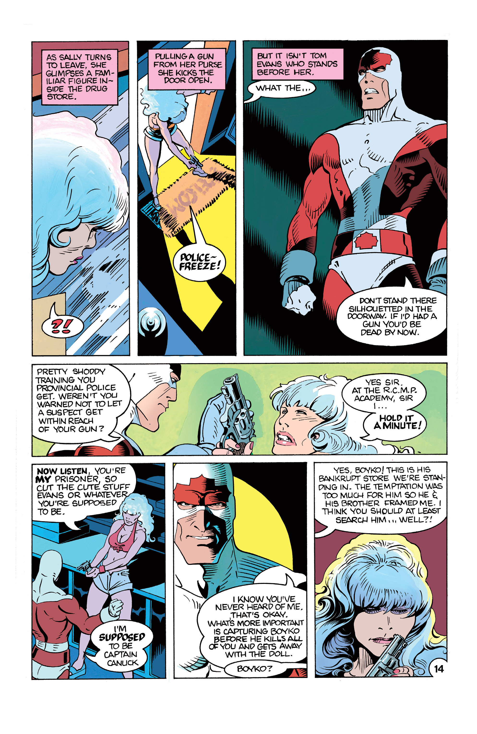 Read online Captain Canuck (1975) comic -  Issue #14 - 15