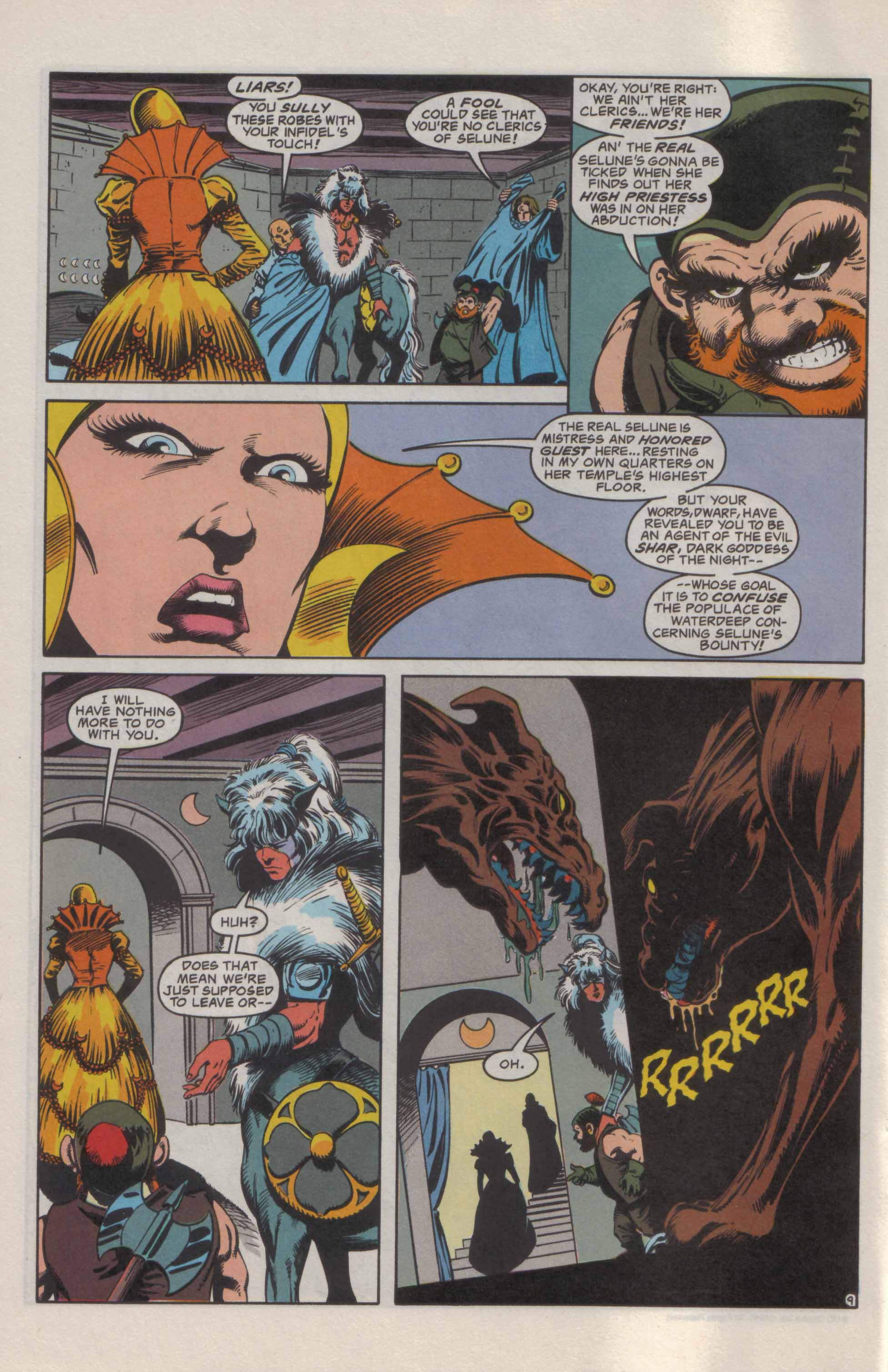 Read online Advanced Dungeons & Dragons comic -  Issue #21 - 10