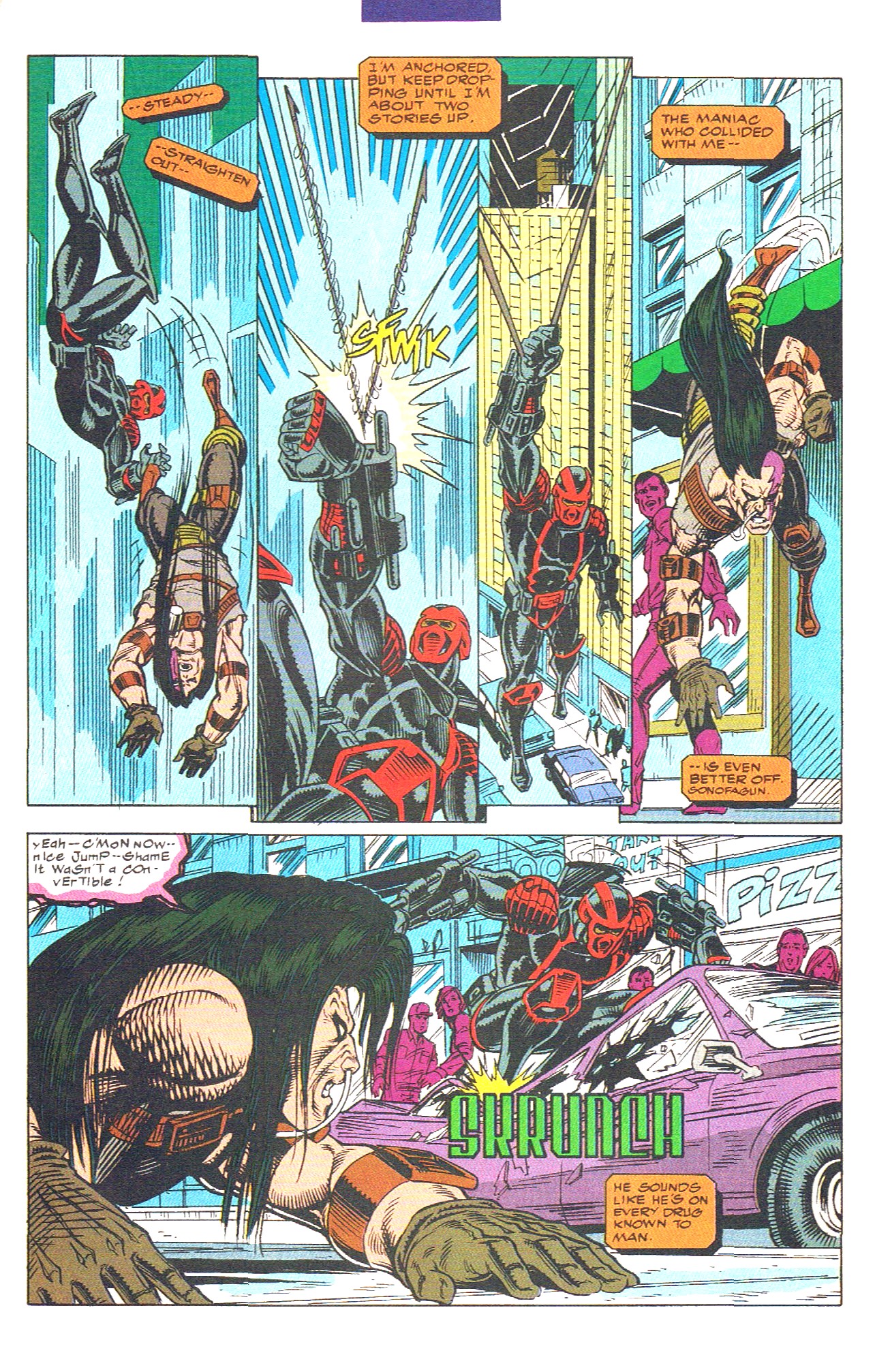 Read online Night Thrasher: Four Control comic -  Issue #2 - 17