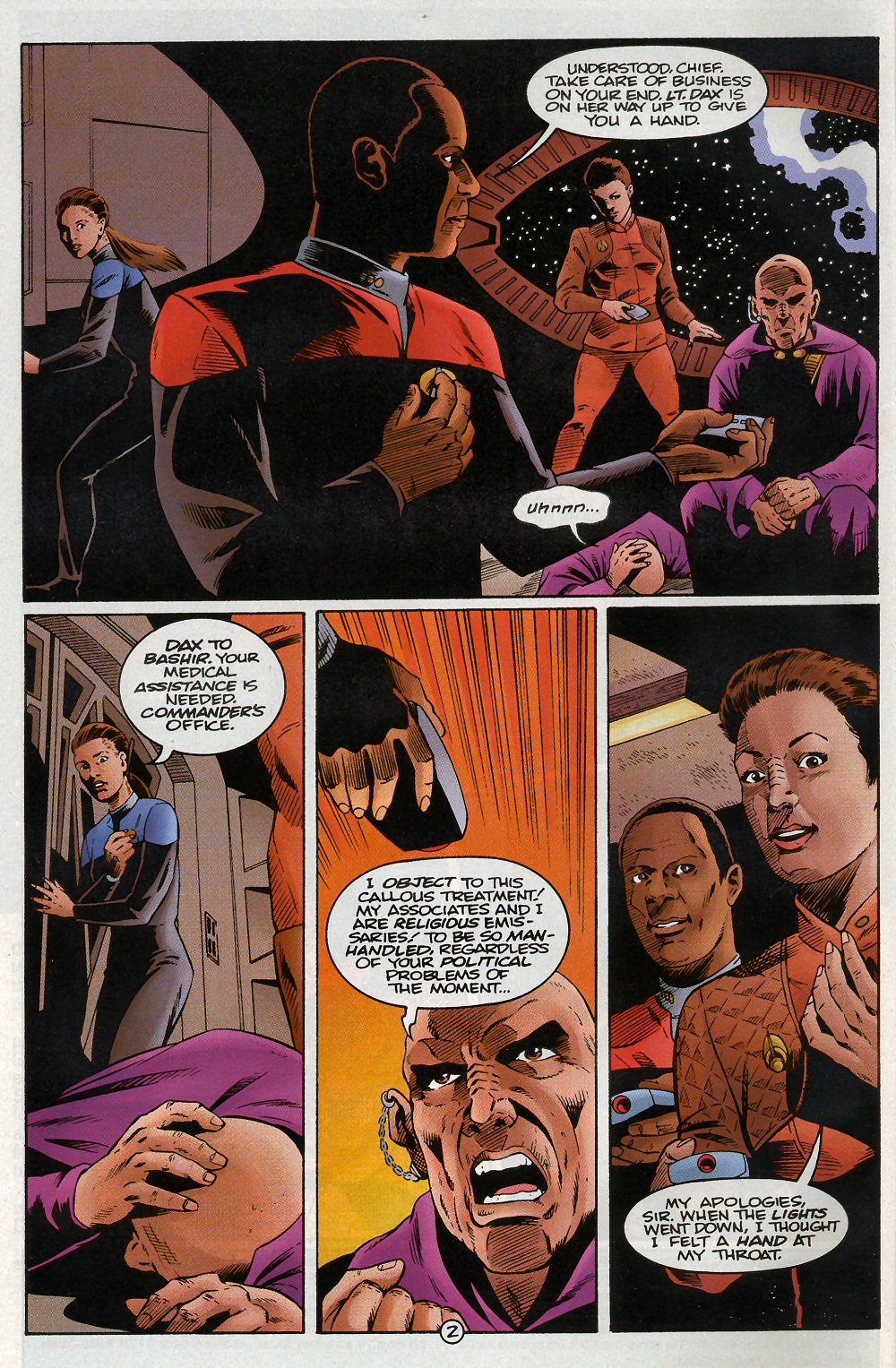 Read online Star Trek: Deep Space Nine (1993) comic -  Issue #15 - 3