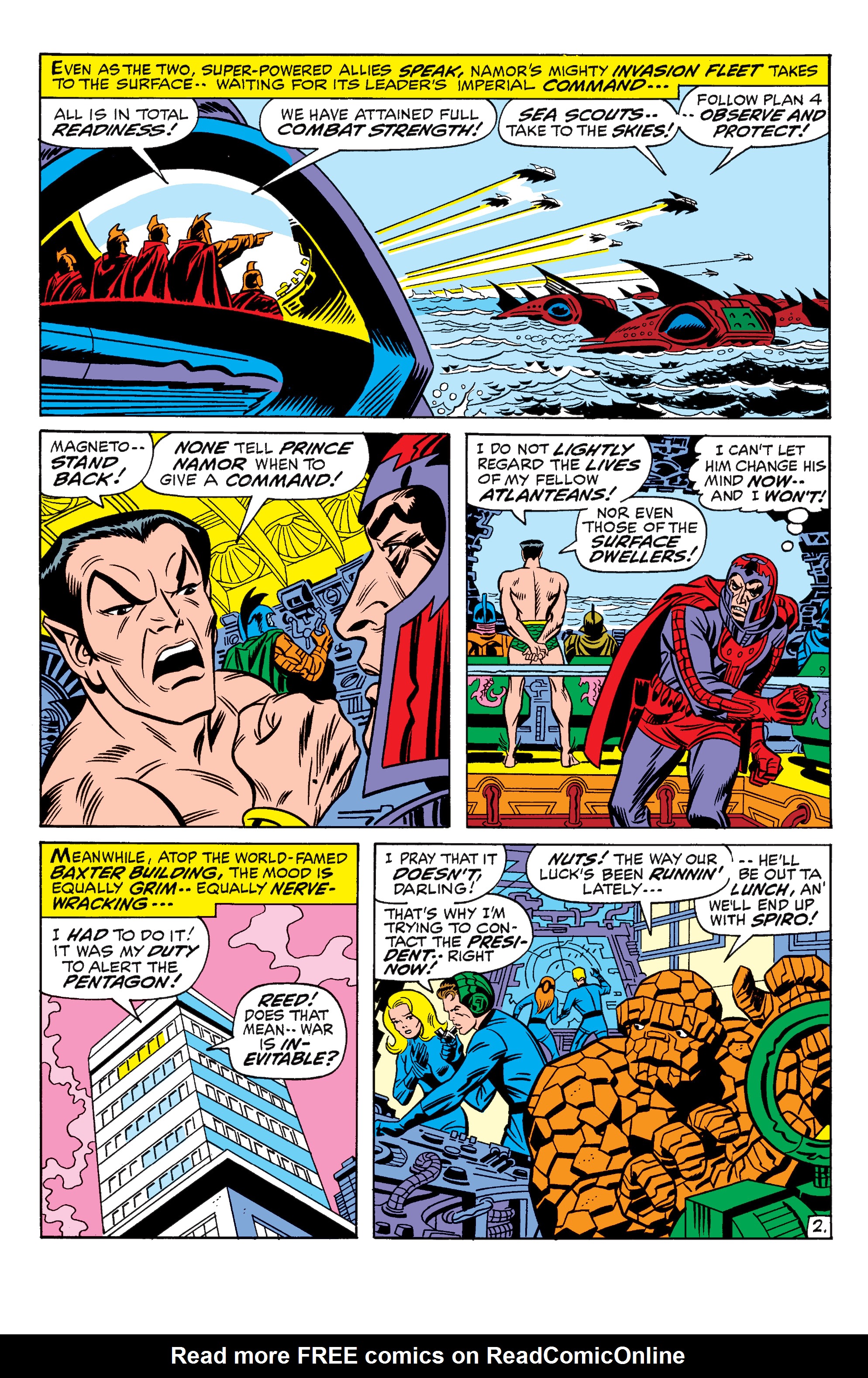 Read online Fantastic Four Epic Collection comic -  Issue # At War With Atlantis (Part 4) - 18