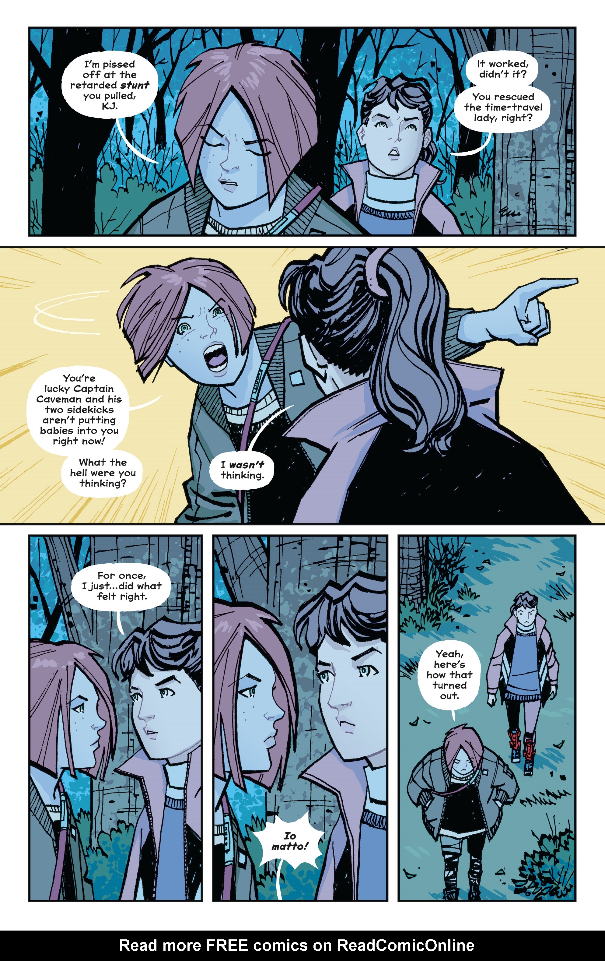 Read online Paper Girls comic -  Issue #15 - 6