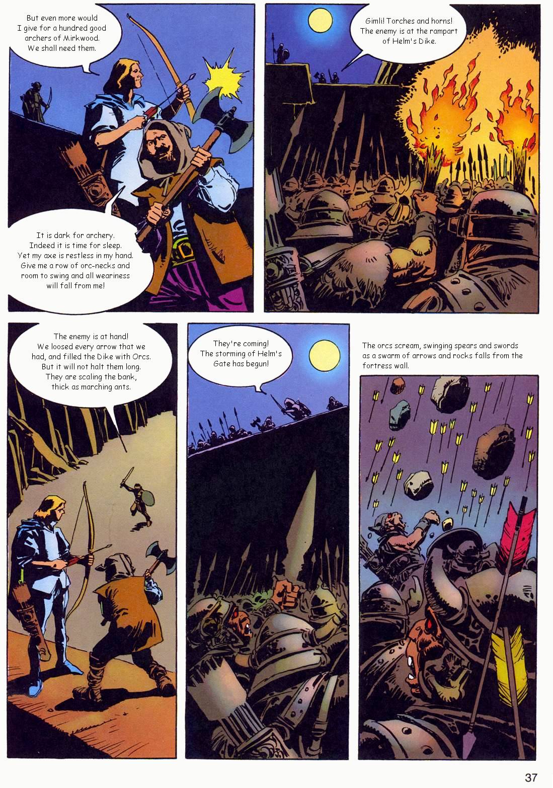 Read online El Señor de los Anillos comic -  Issue #3 - 32