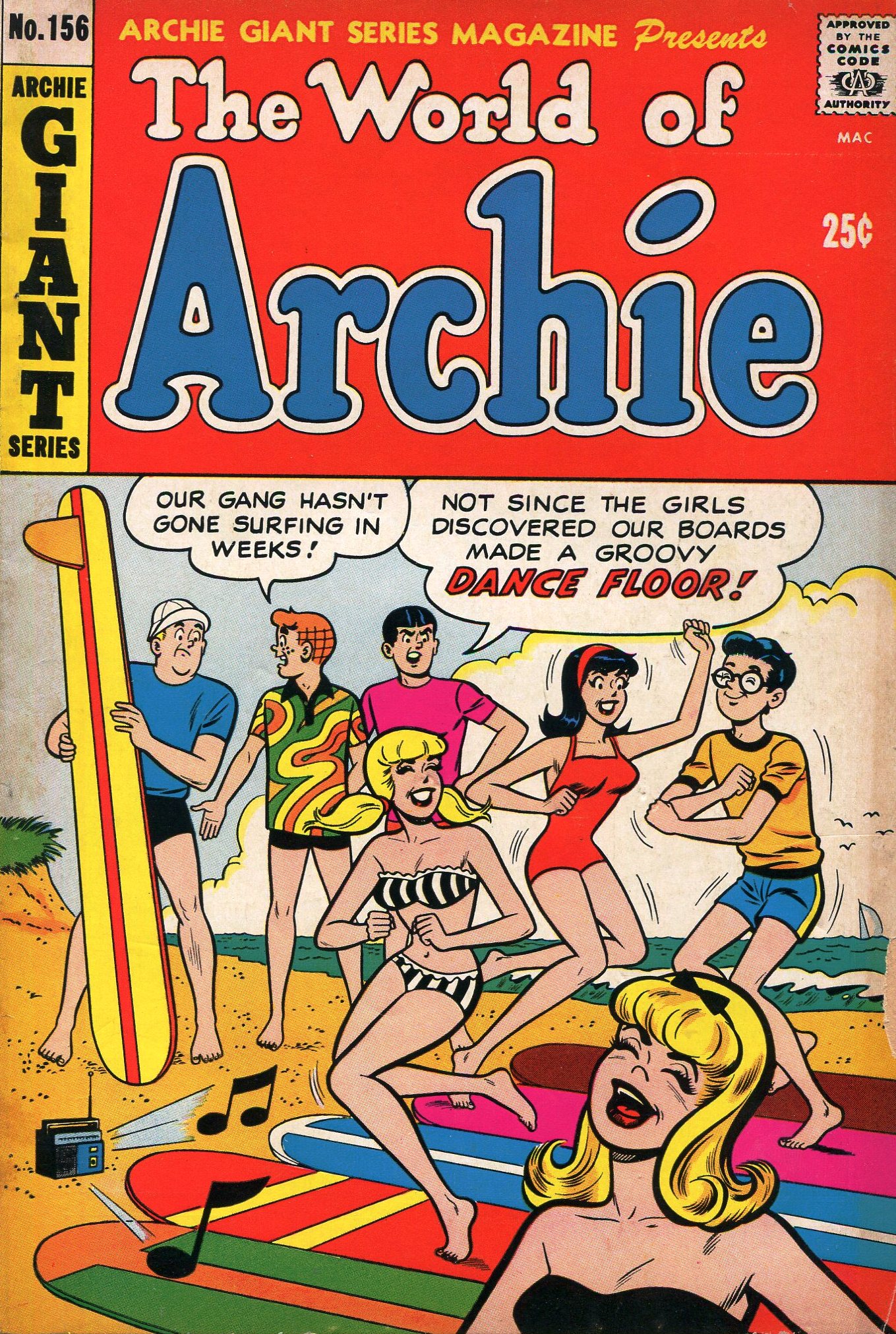 Read online Archie Giant Series Magazine comic -  Issue #156 - 1