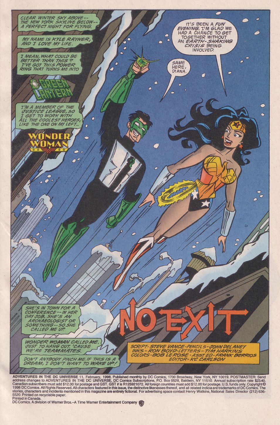 Adventures in the DC Universe Issue #11 #12 - English 2