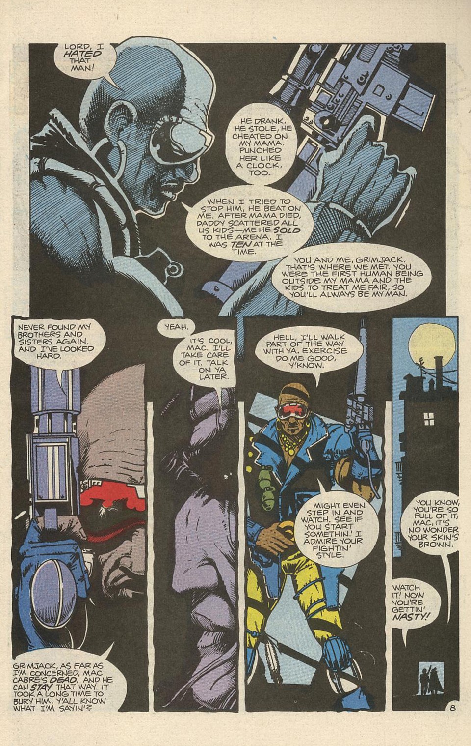 Read online Grimjack comic -  Issue #3 - 11