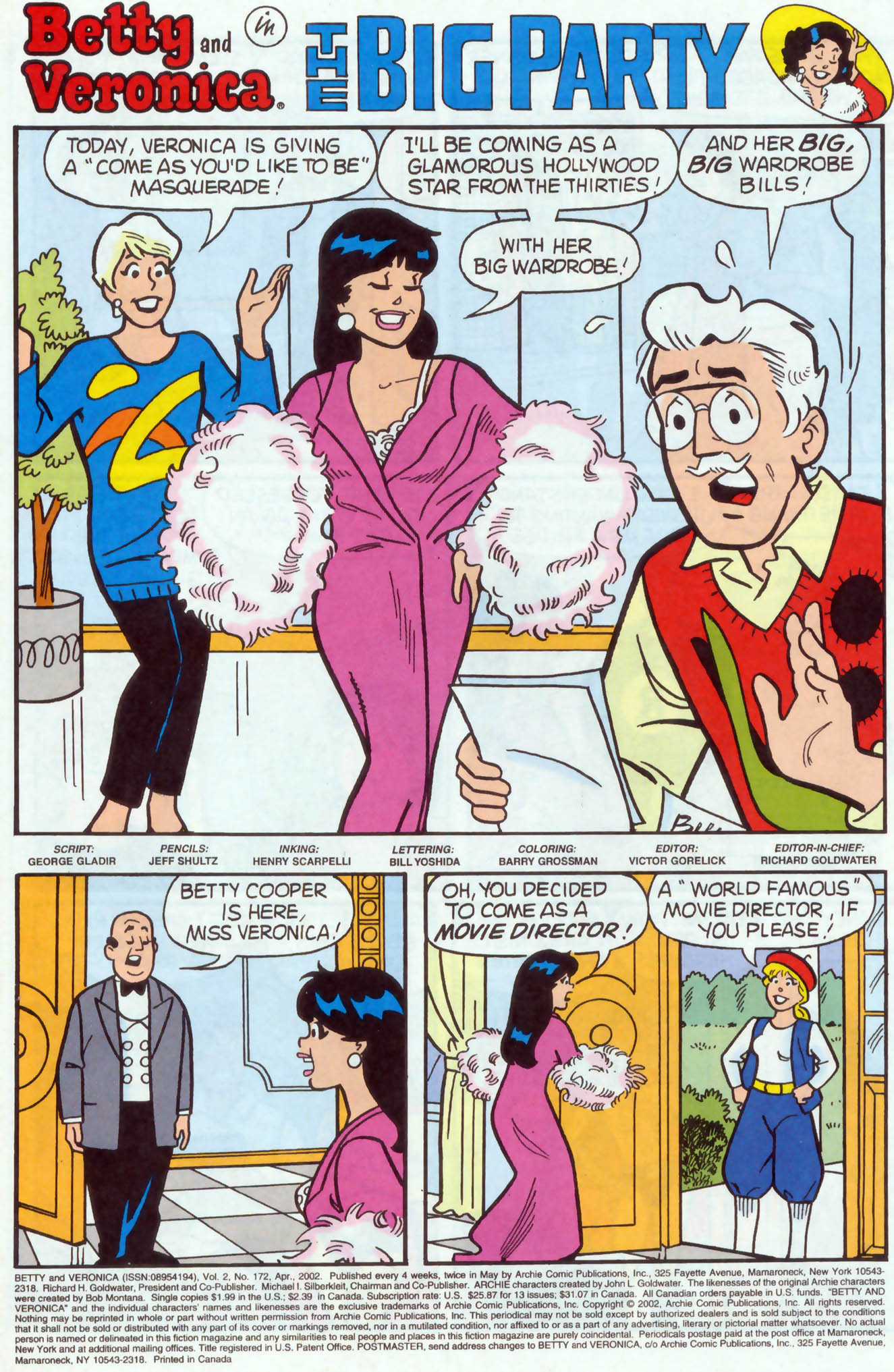 Read online Betty and Veronica (1987) comic -  Issue #172 - 2