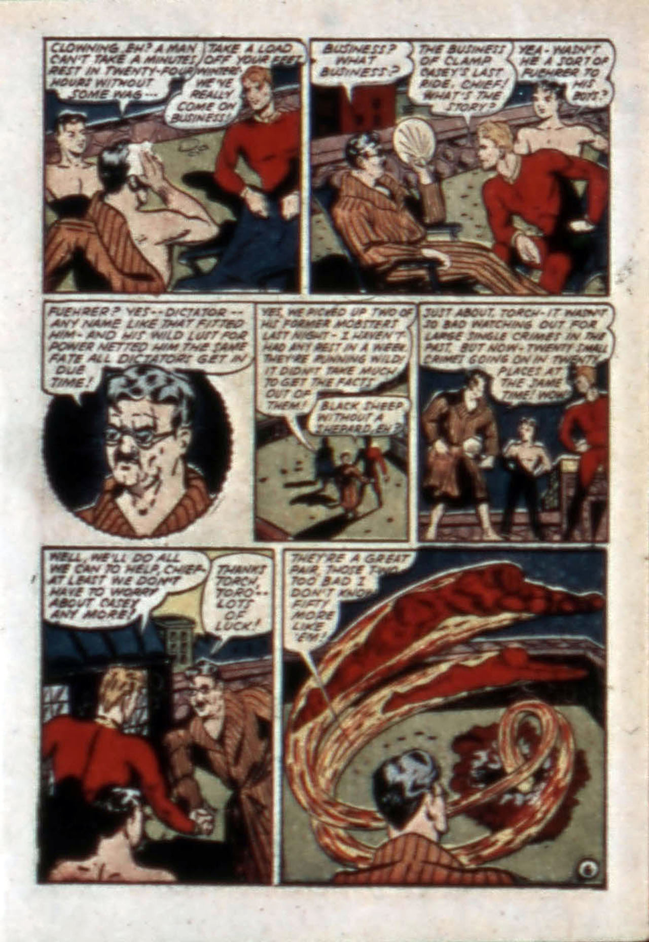 Read online The Human Torch (1940) comic -  Issue #13 - 8