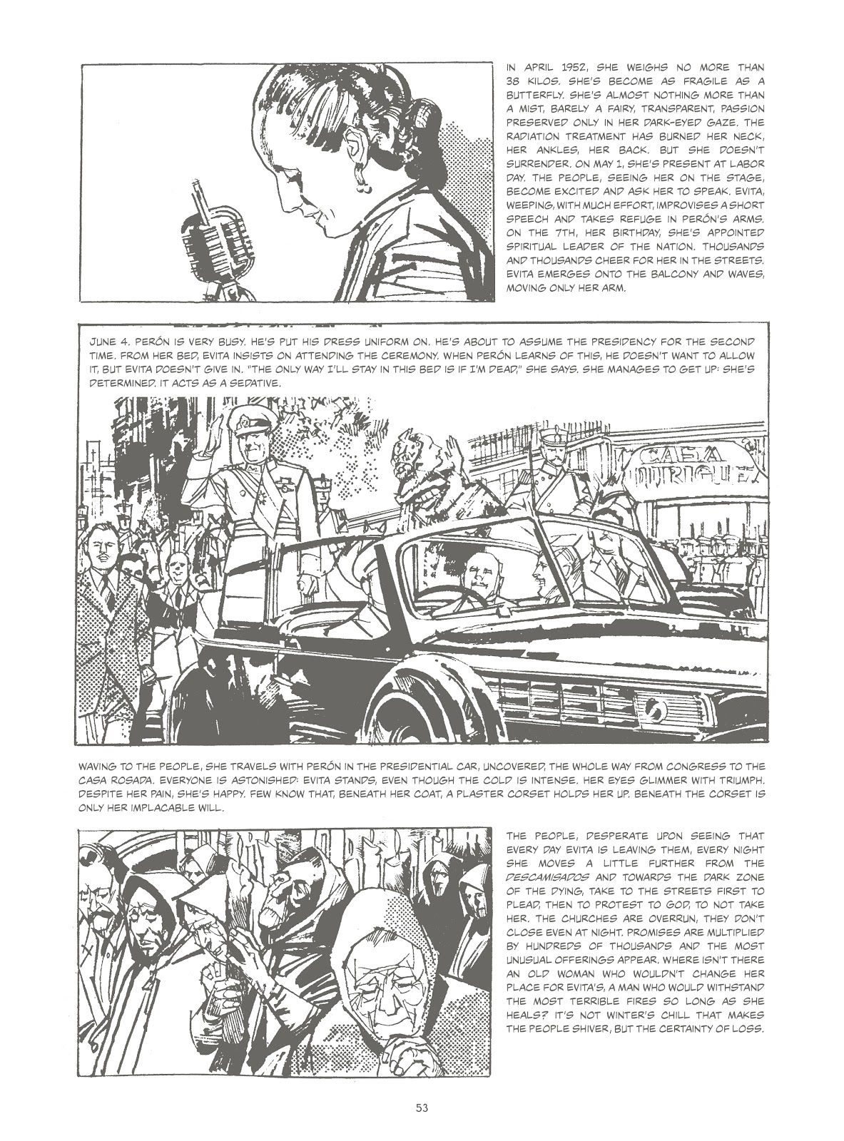 Evita, the Life and Work of Eva Perón issue TPB - Page 58