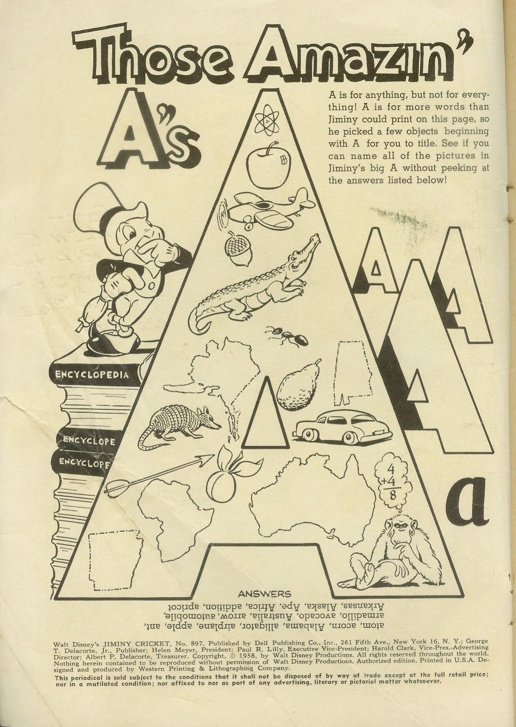 Read online Four Color Comics comic -  Issue #897 - 2