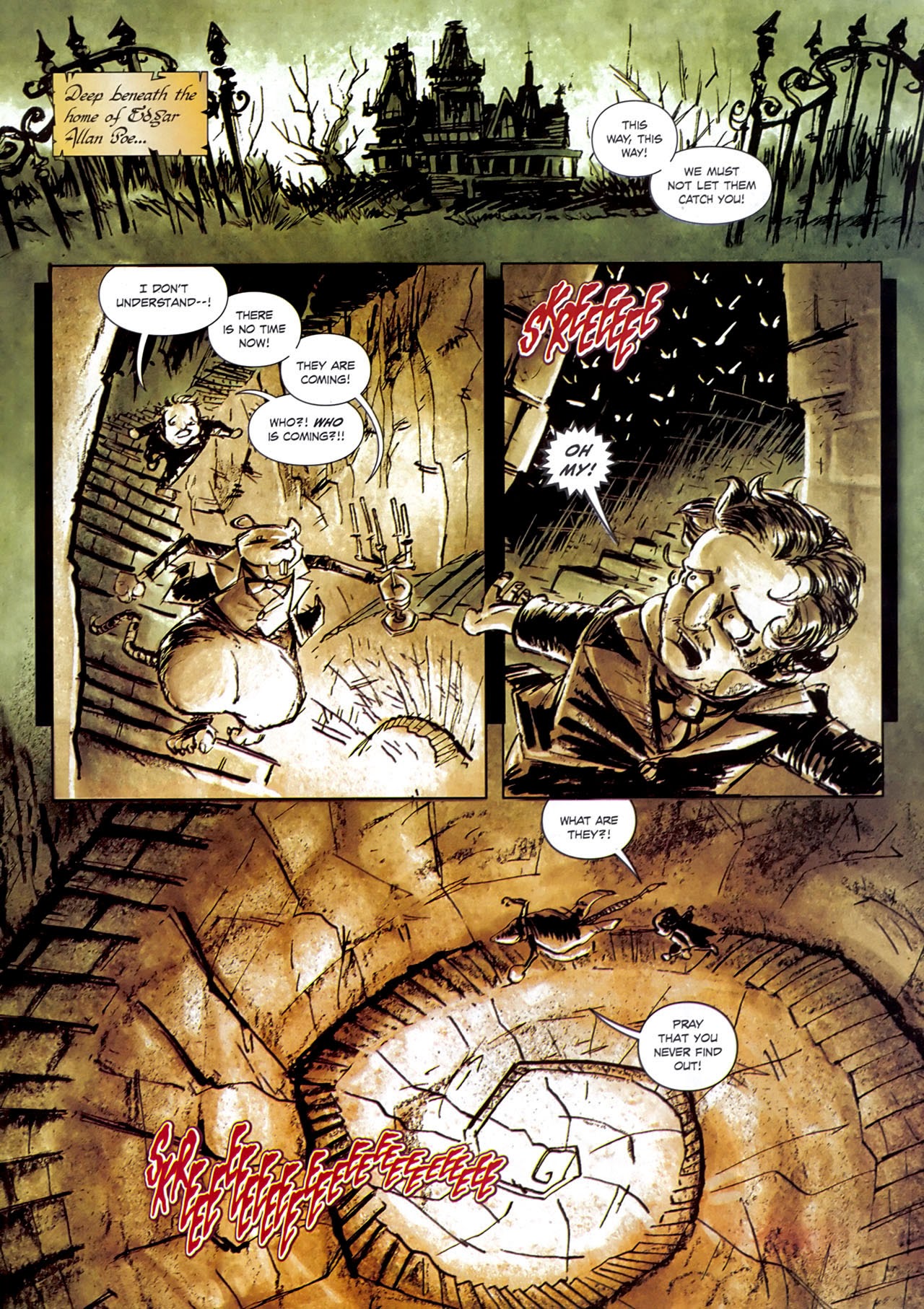 Read online The Surreal Adventures of Edgar Allan Poo comic -  Issue # TPB 1 - 4