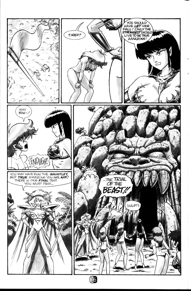 Read online Amazon Gazonga: Bad Girls Of The Jungle comic -  Issue # Full - 18