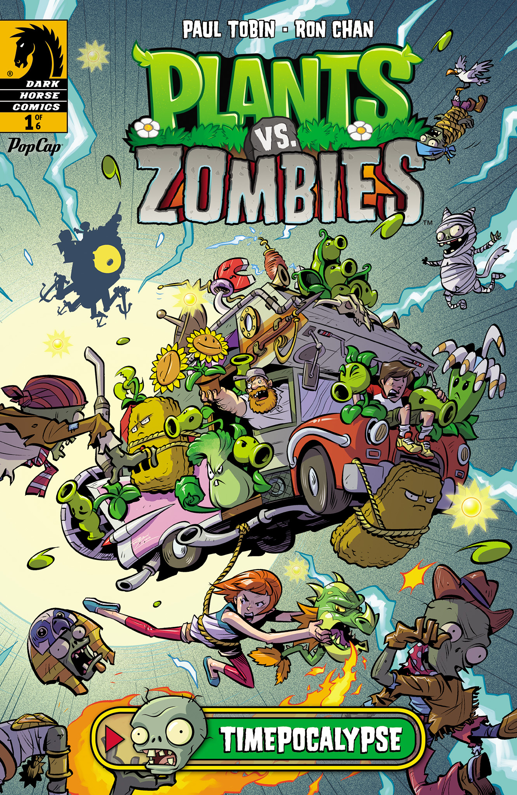 Read online Plants vs. Zombies: Timepocalypse comic -  Issue #1 - 2