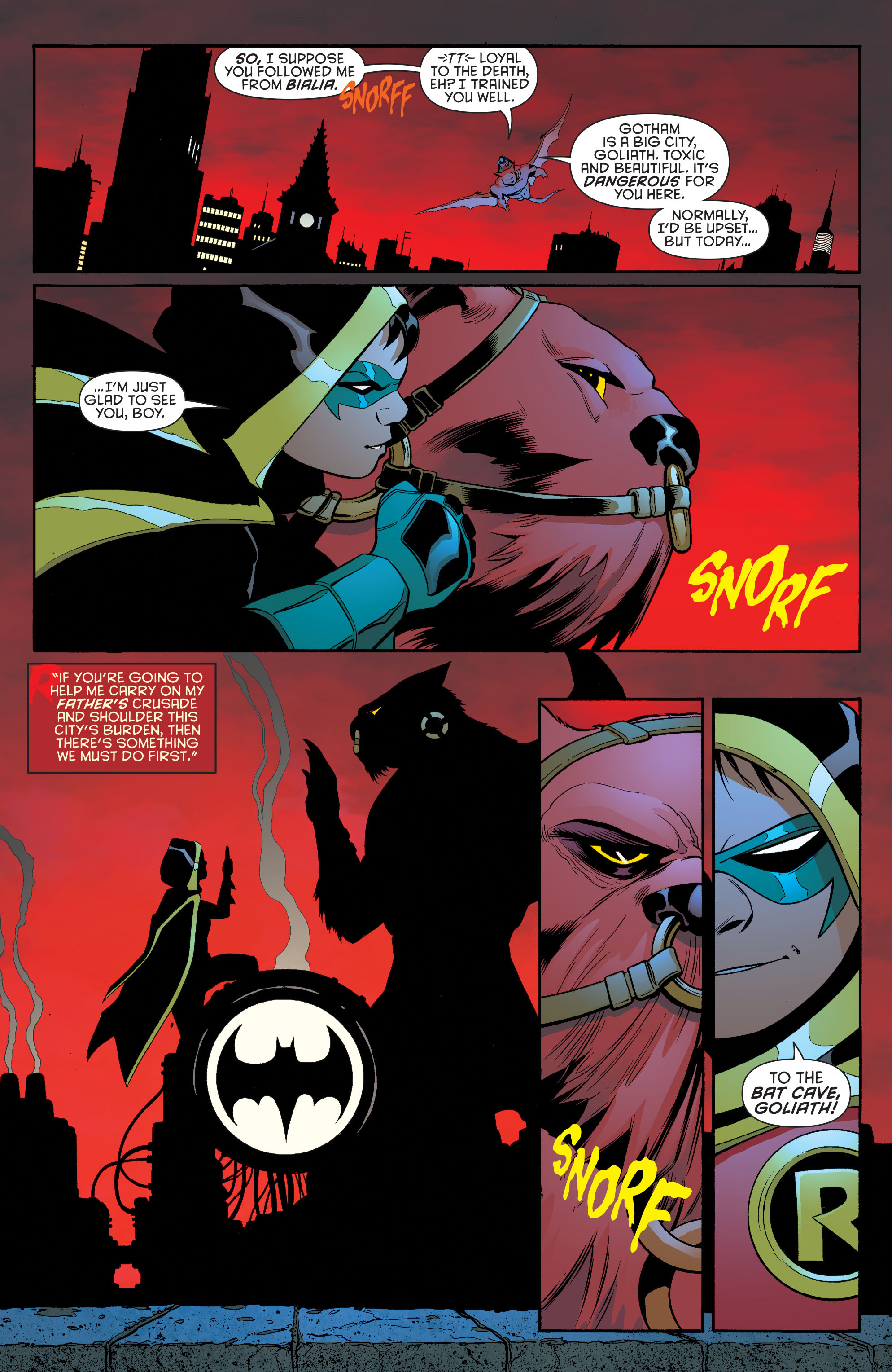 Read online Robin: Son of Batman comic -  Issue #9 - 22