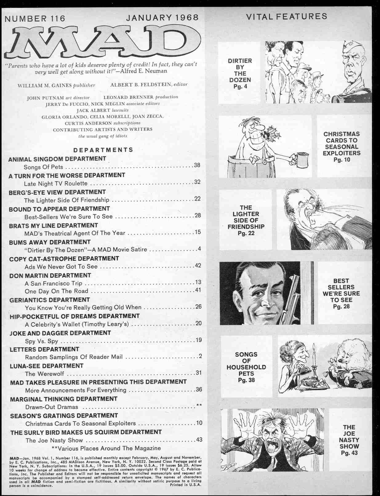 Read online MAD comic -  Issue #116 - 3