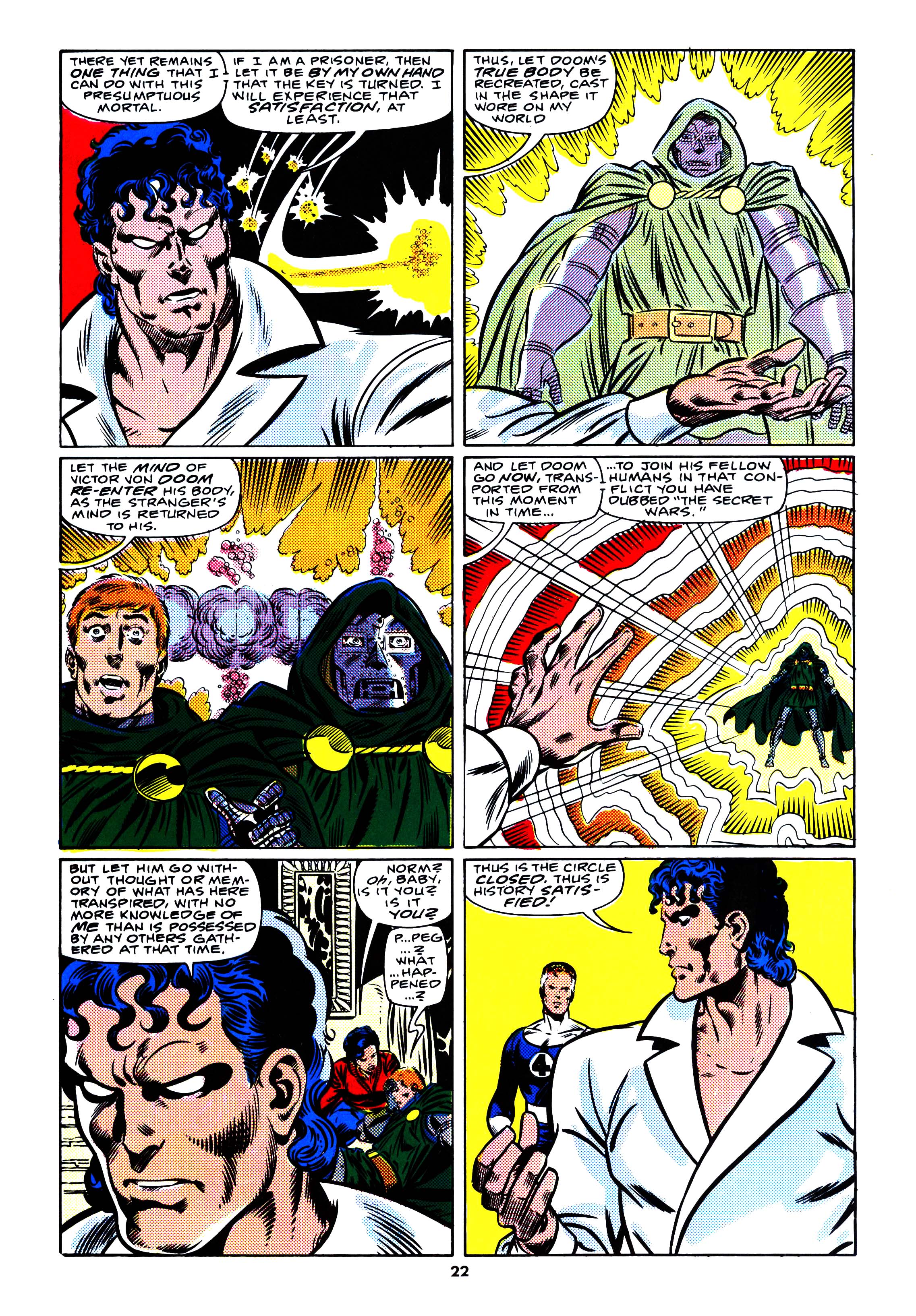 Read online Secret Wars (1985) comic -  Issue #69 - 22