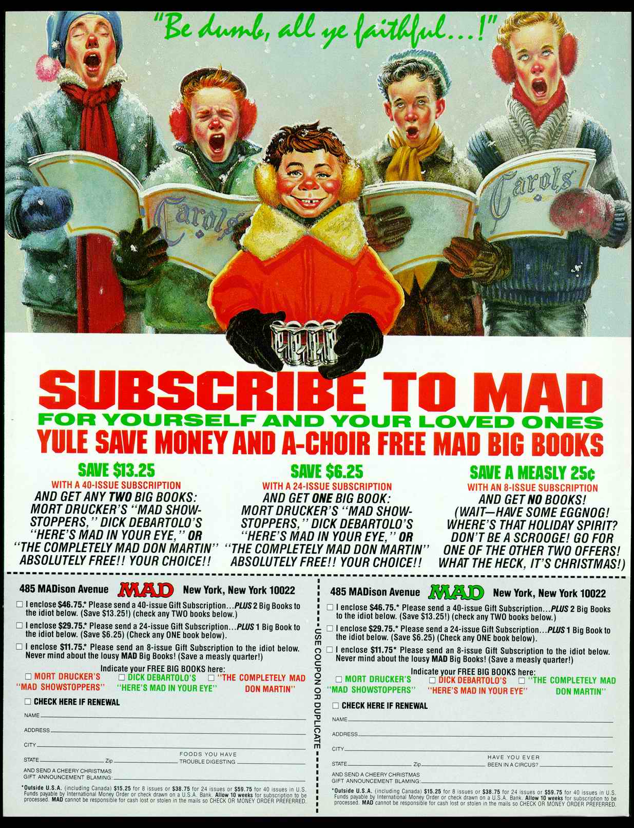Read online MAD comic -  Issue #284 - 2