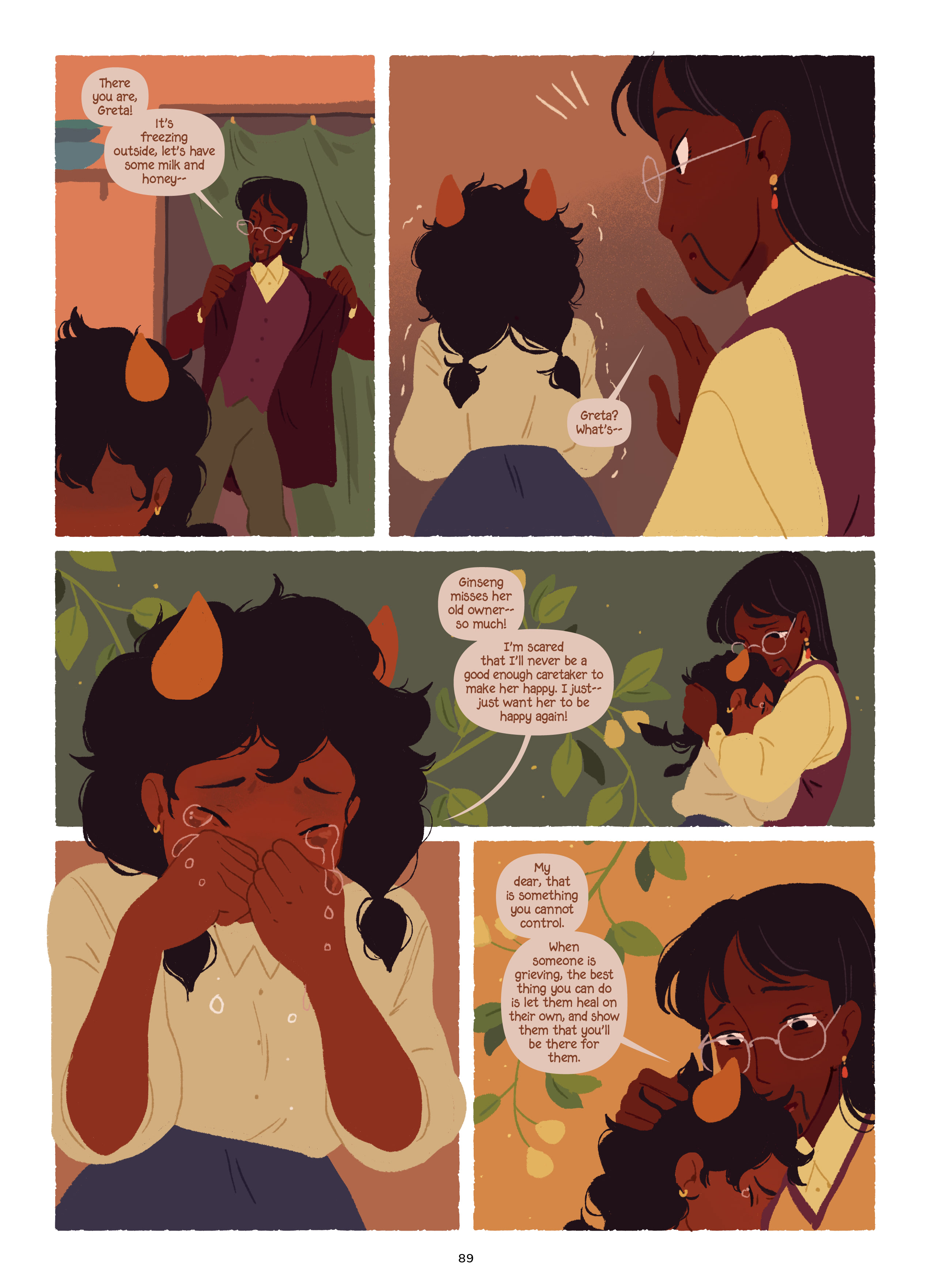 Read online The Tea Dragon Series comic -  Issue # The Tea Dragon Tapestry - 90