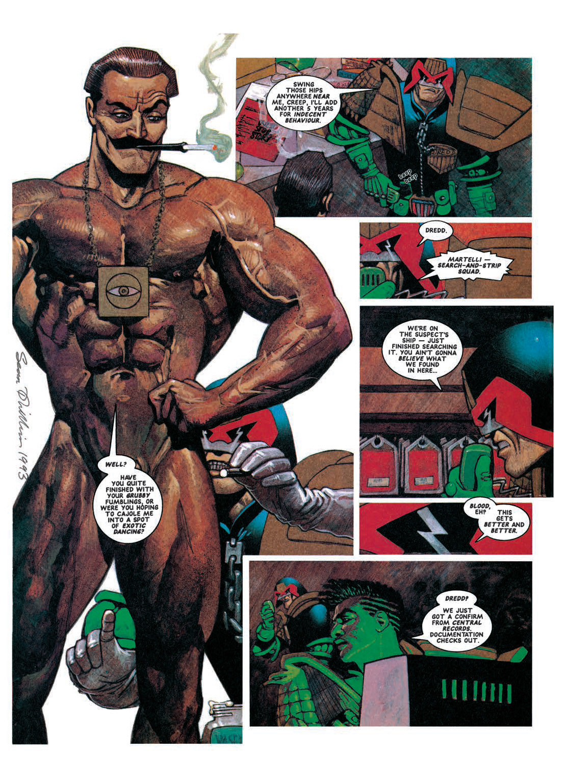 Read online Devlin Waugh comic -  Issue # TPB 1 - 91