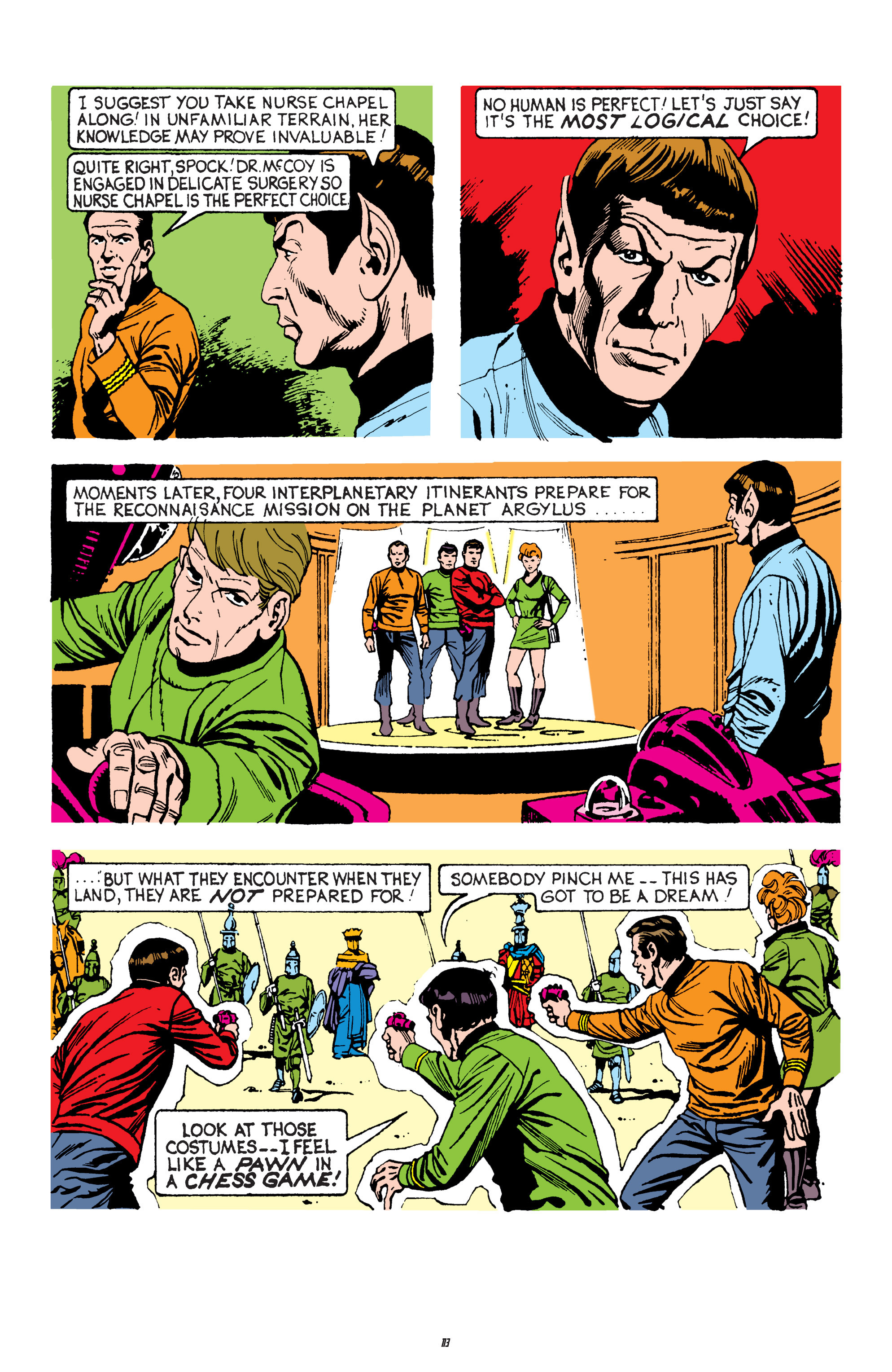 Read online Star Trek Archives comic -  Issue # TPB 4 - 113
