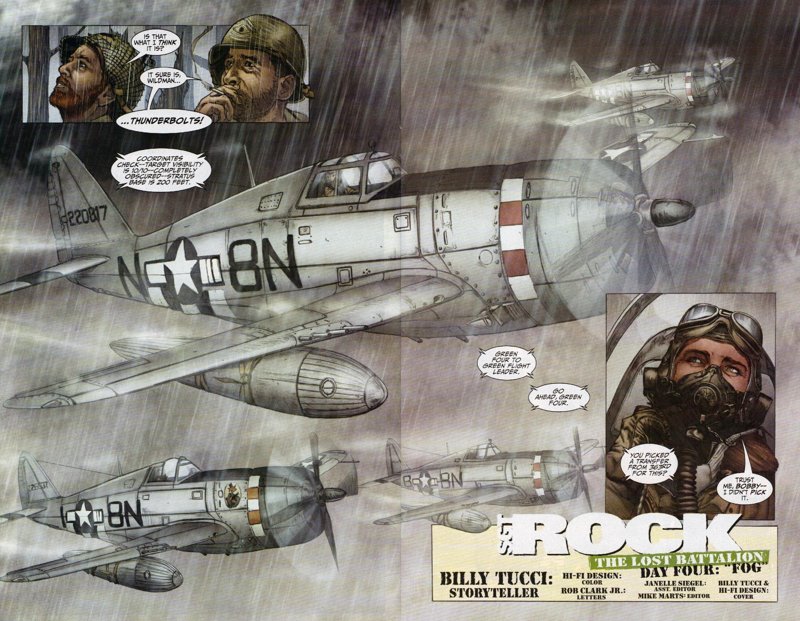 Read online Sgt. Rock: The Lost Battalion comic -  Issue #4 - 5