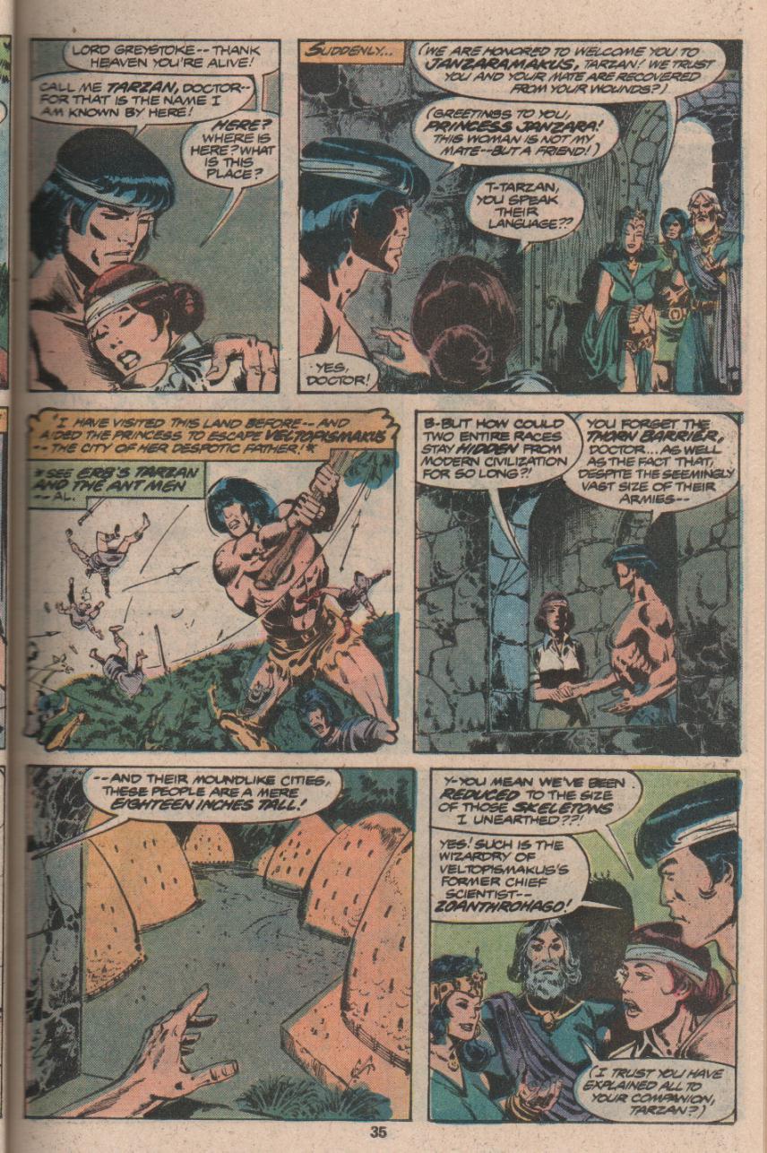Read online Tarzan (1977) comic -  Issue # _Annual 3 - 26