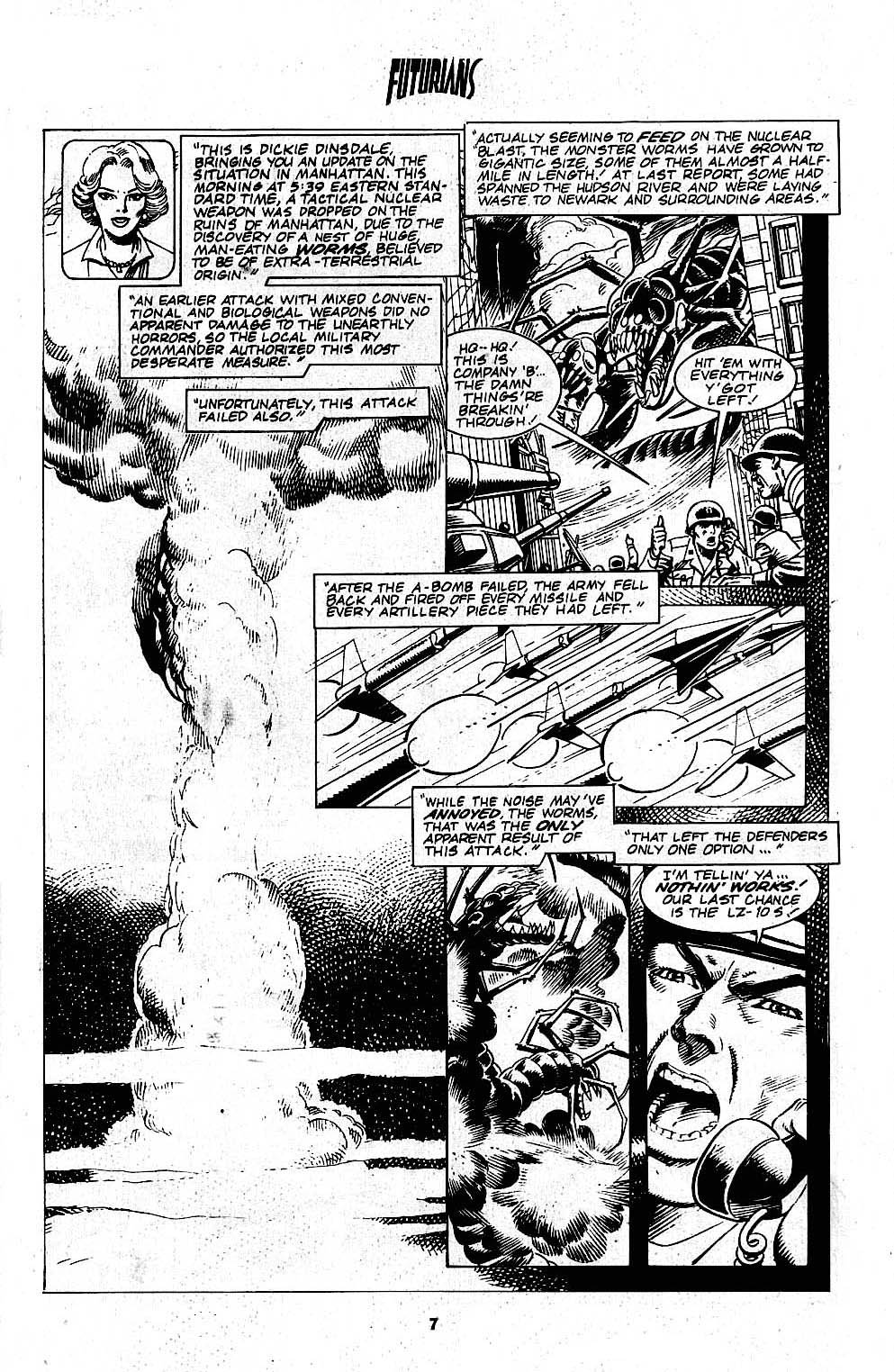 Read online Futurians comic -  Issue # Full - 7