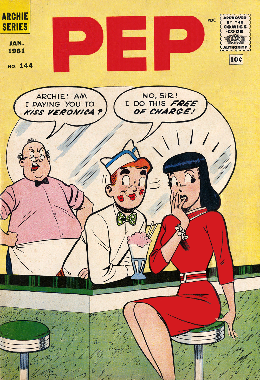 Read online Pep Comics comic -  Issue #144 - 1