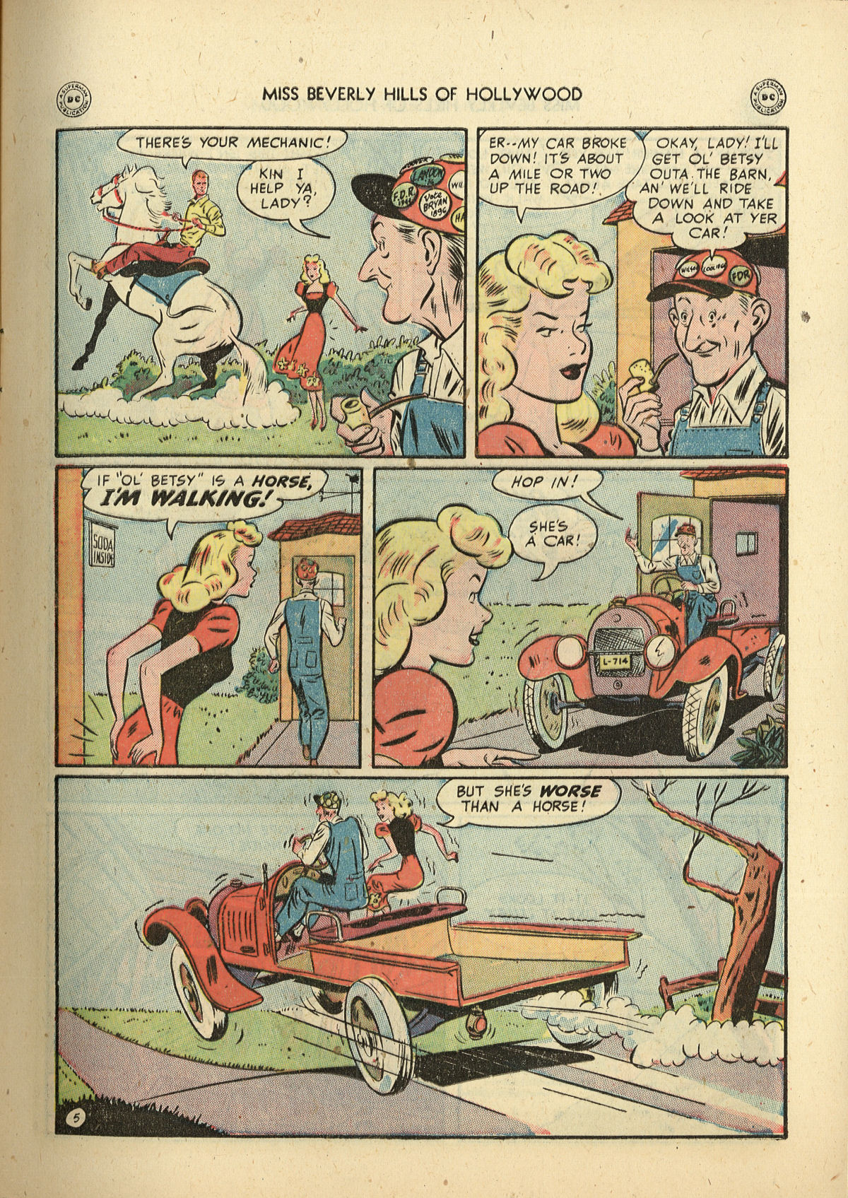 Read online Miss Beverly Hills of Hollywood comic -  Issue #1 - 7