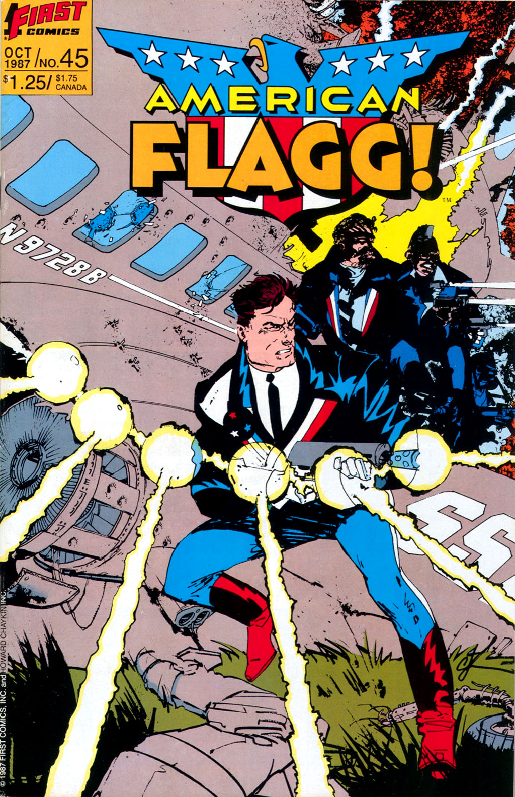 Read online American Flagg! comic -  Issue #45 - 1