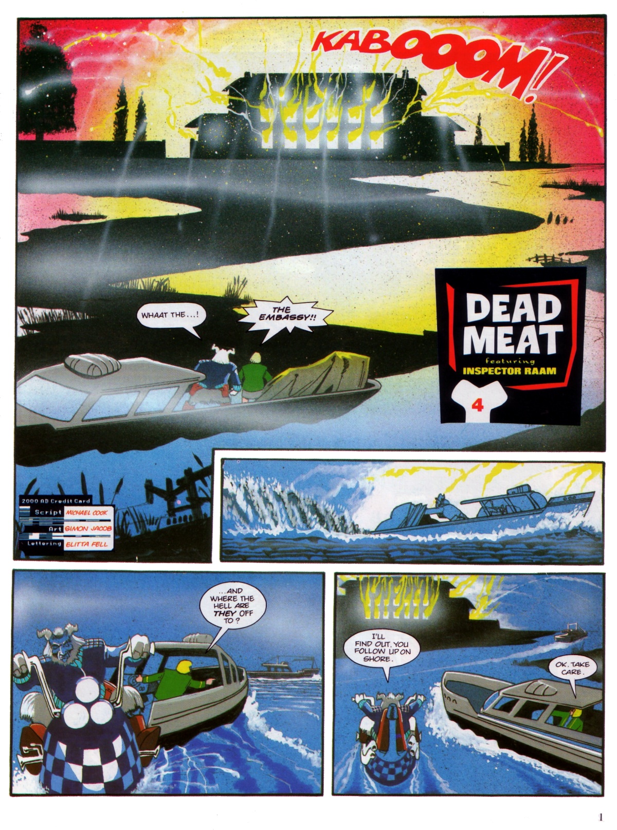 Read online Dead Meat comic -  Issue #3 - 3