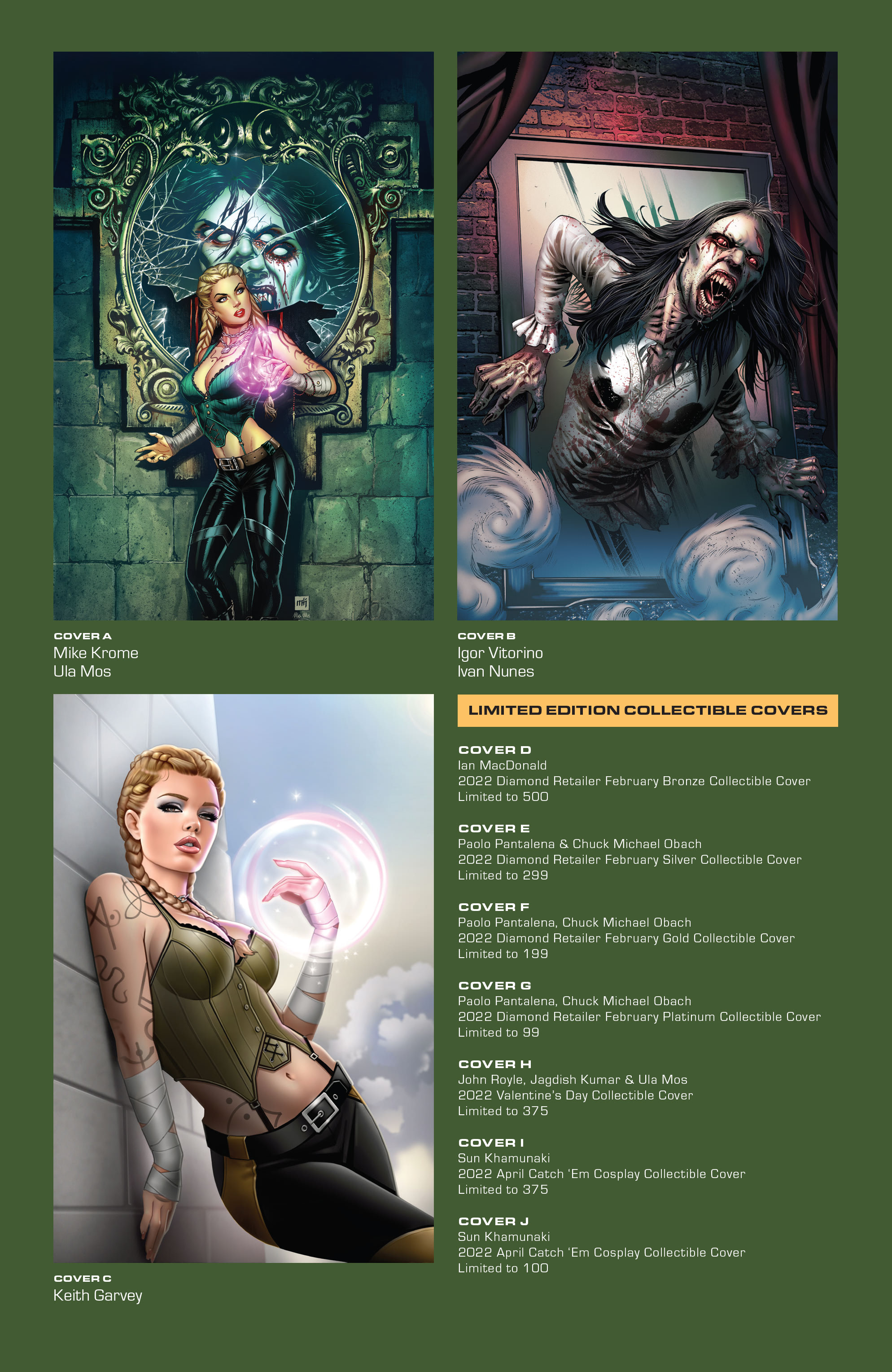 Read online Grimm Spotlight: Gretel: Bloody Mary comic -  Issue # Full - 3