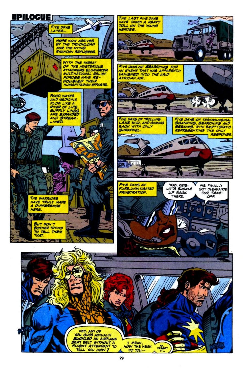 Read online The New Warriors comic -  Issue #56 - 22