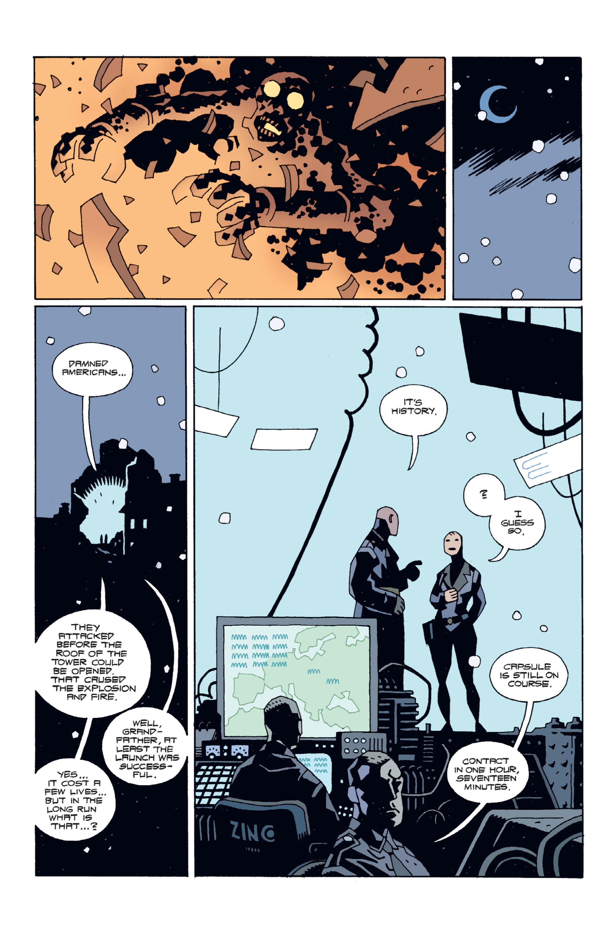 Read online Hellboy comic -  Issue #5 - 57