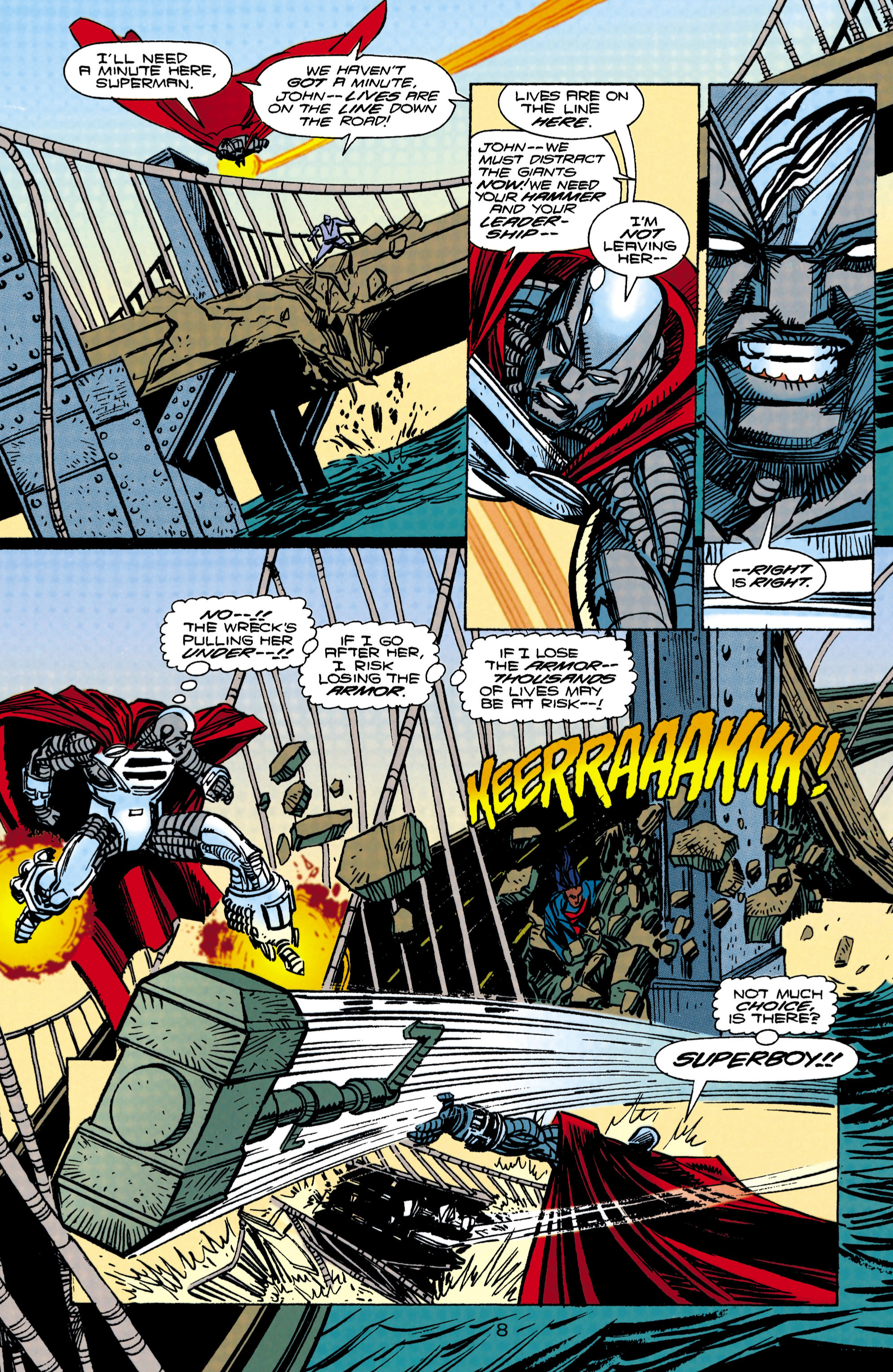 Read online Steel (1994) comic -  Issue #50 - 8