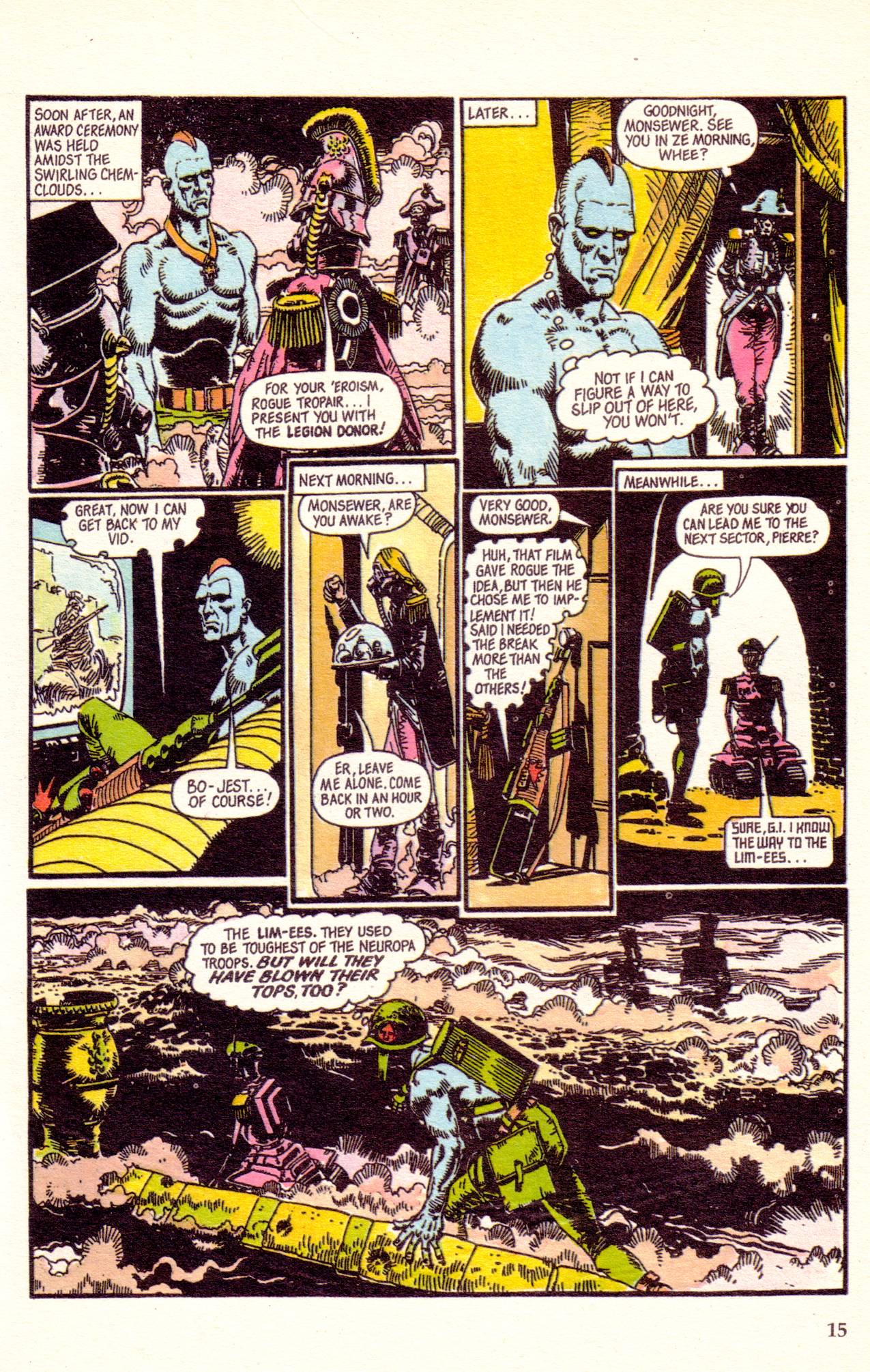 Read online Rogue Trooper (1986) comic -  Issue #9 - 17