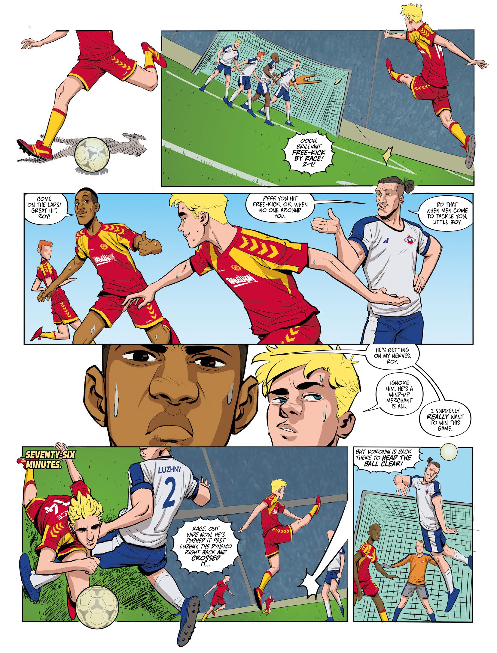 Read online Roy of the Rovers Summer Special 2020 comic -  Issue # Full - 10